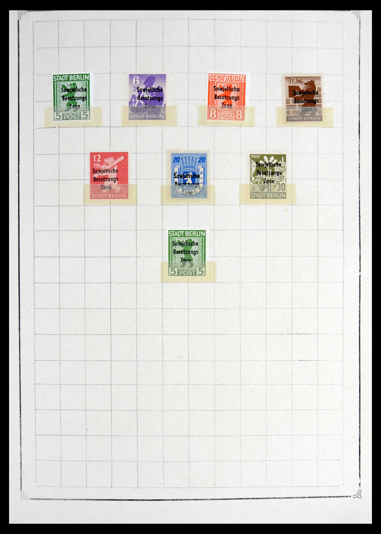 42025 0061 - Postzegelverzameling 42025 Duitsland 1945-1953.