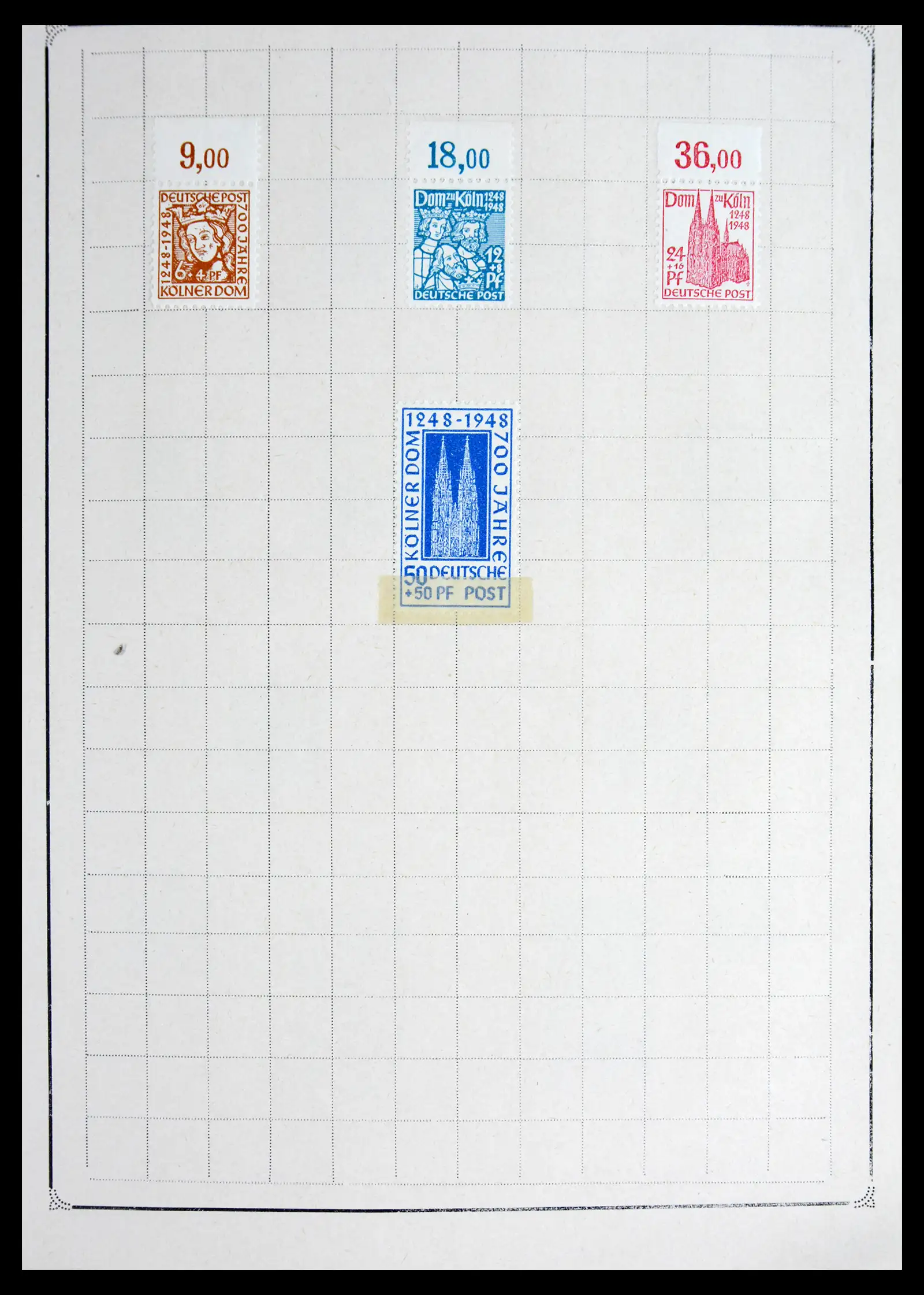 42025 0062 - Postzegelverzameling 42025 Duitsland 1945-1953.
