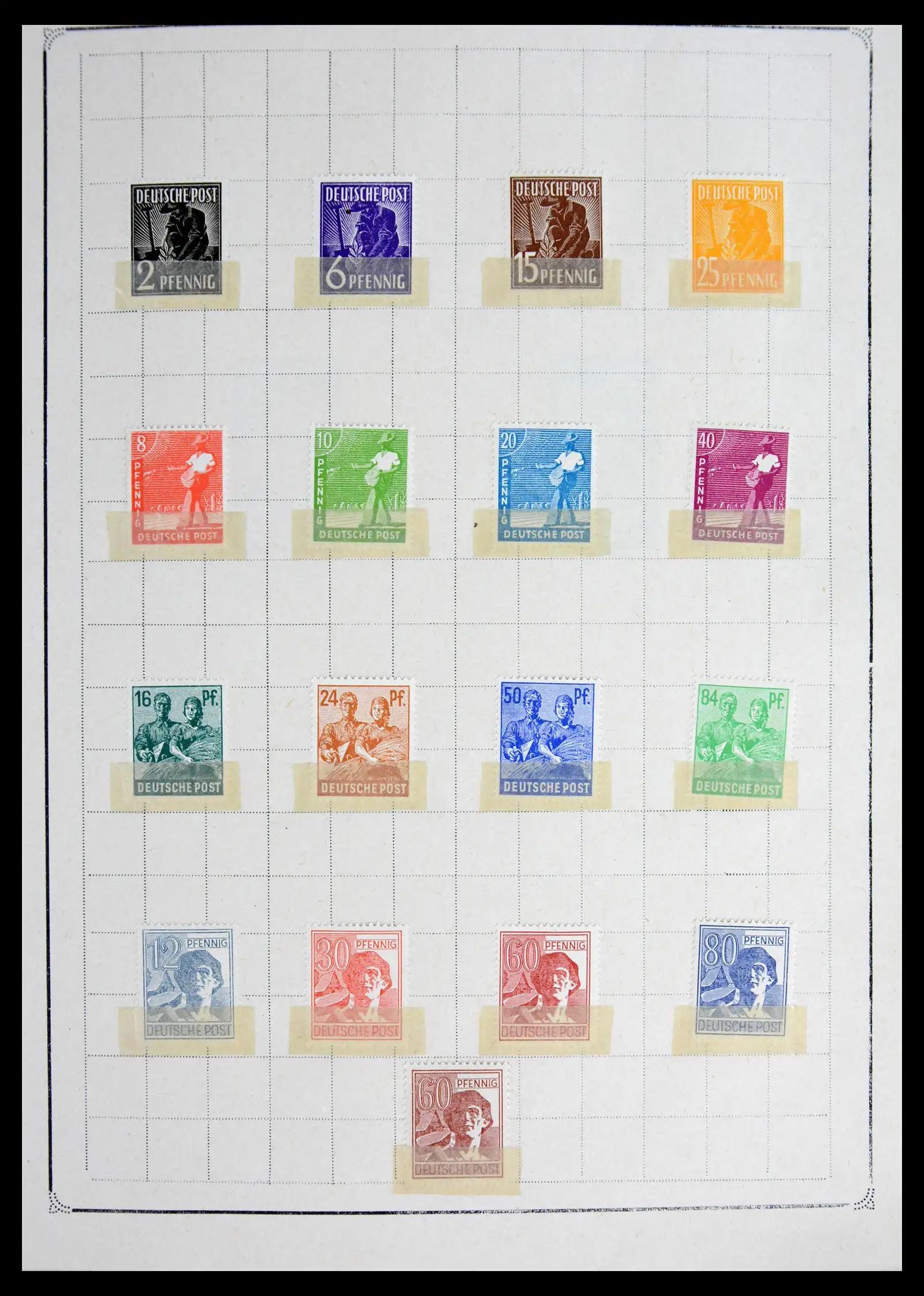 42025 0066 - Postzegelverzameling 42025 Duitsland 1945-1953.