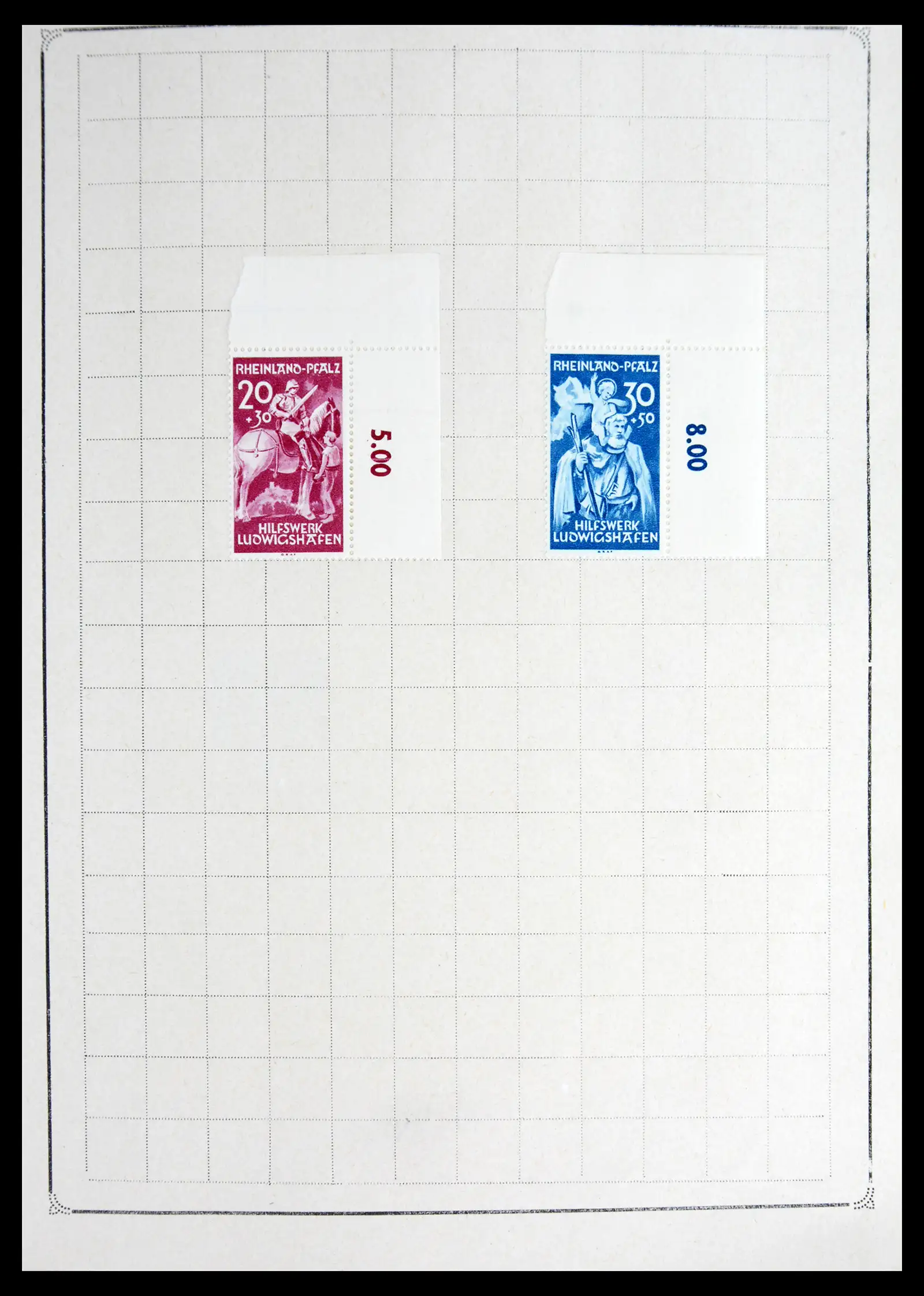 42025 0067 - Postzegelverzameling 42025 Duitsland 1945-1953.