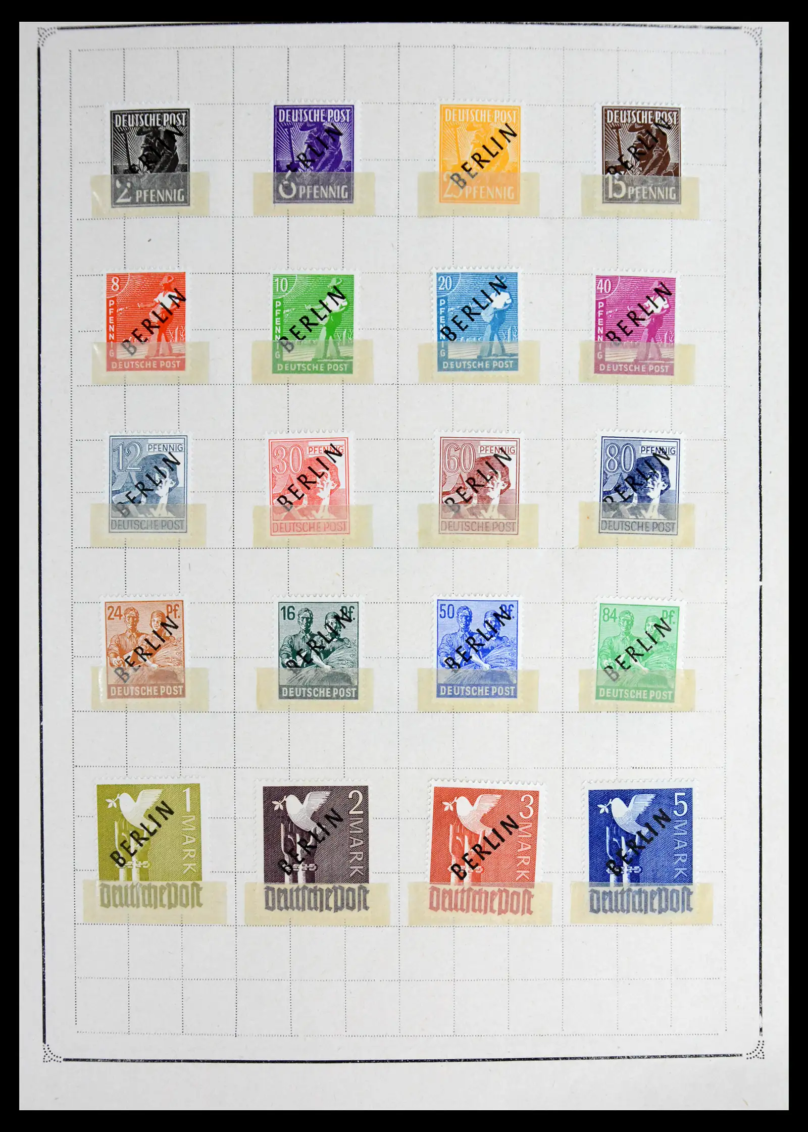 42025 0069 - Postzegelverzameling 42025 Duitsland 1945-1953.