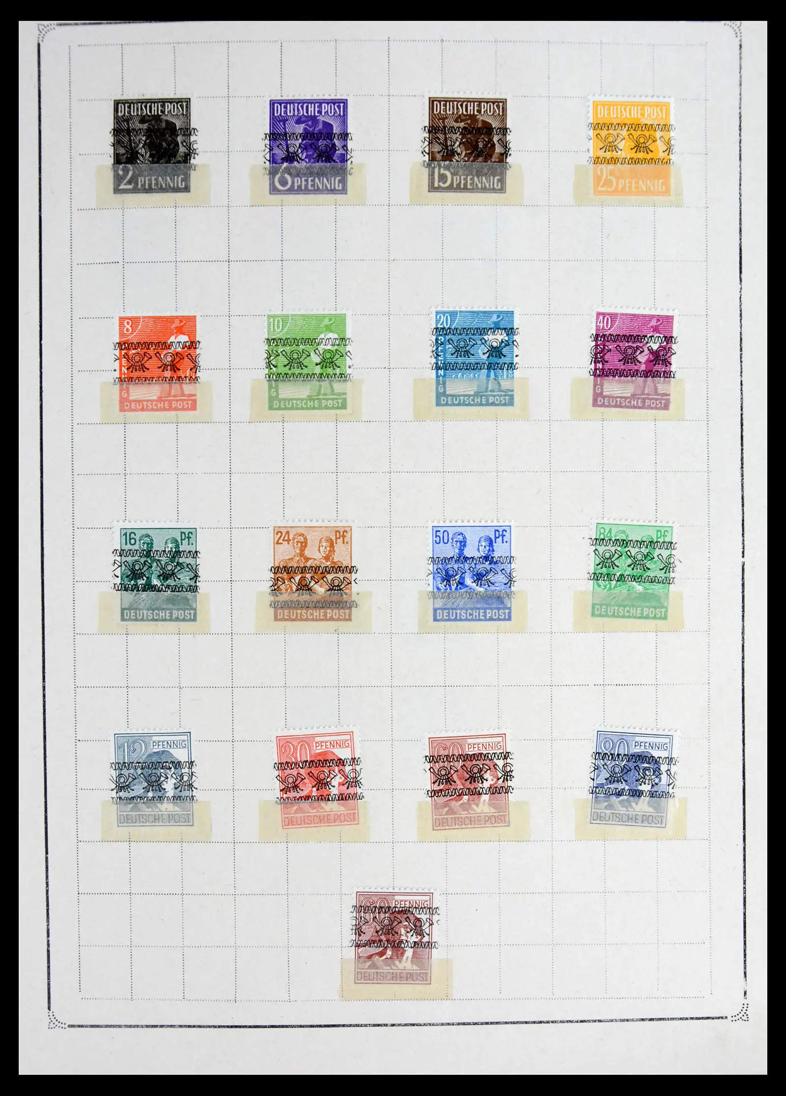 42025 0076 - Postzegelverzameling 42025 Duitsland 1945-1953.