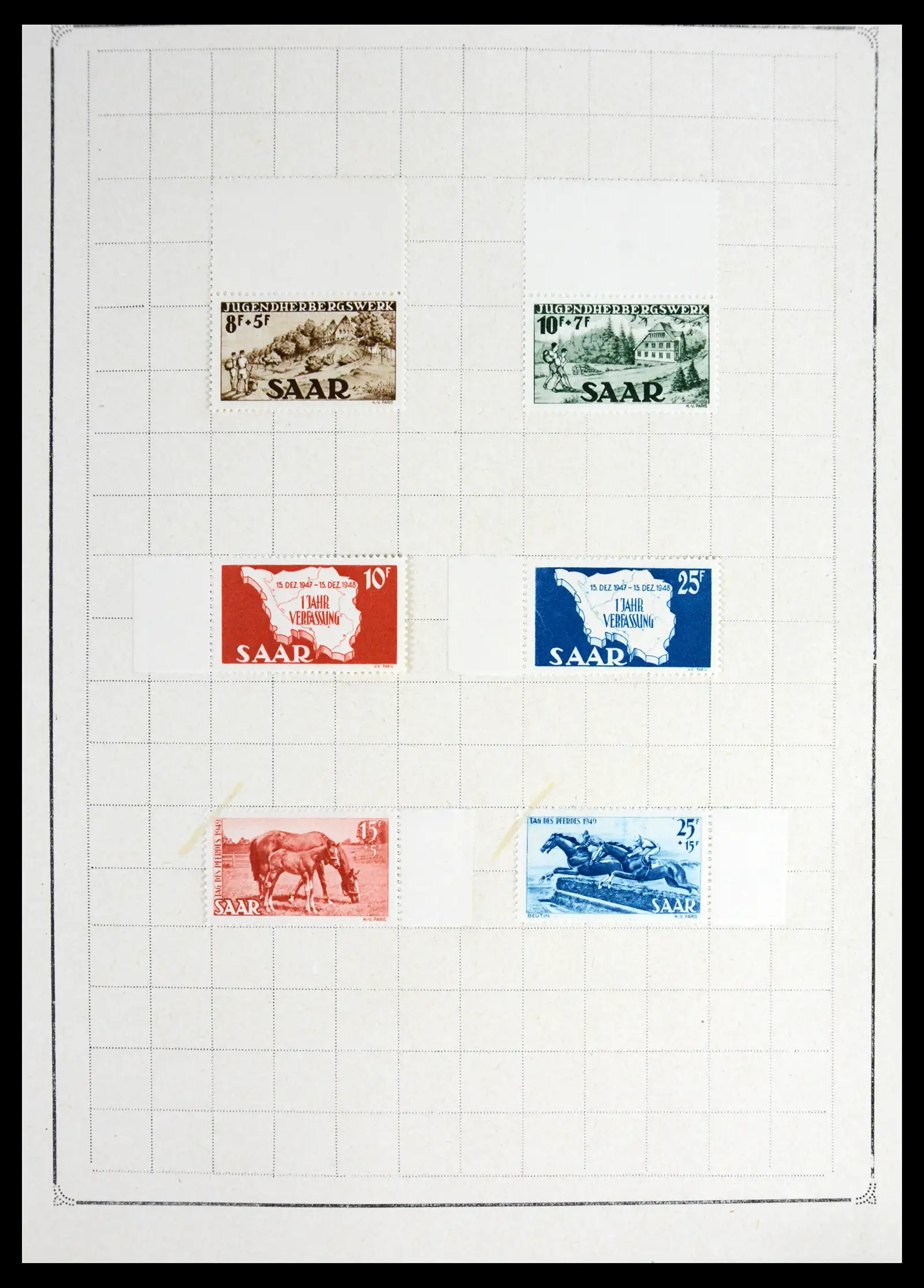 42025 0082 - Postzegelverzameling 42025 Duitsland 1945-1953.
