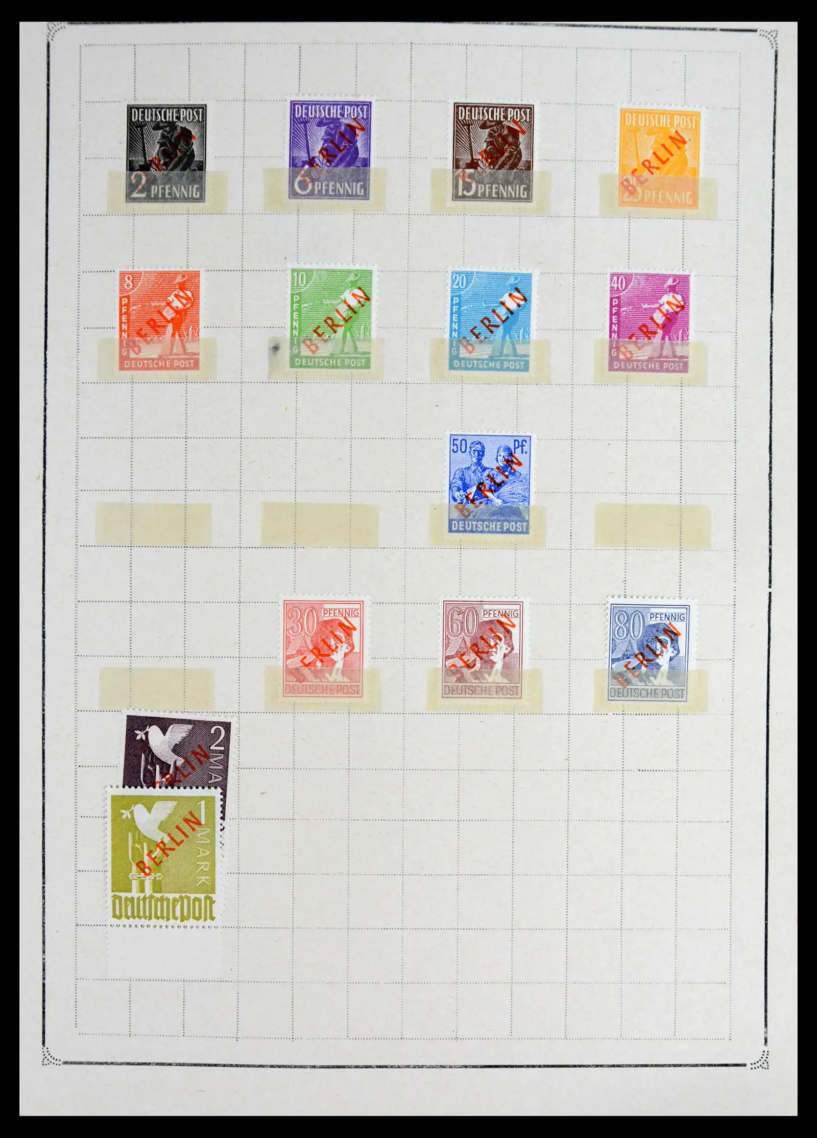 42025 0087 - Postzegelverzameling 42025 Duitsland 1945-1953.
