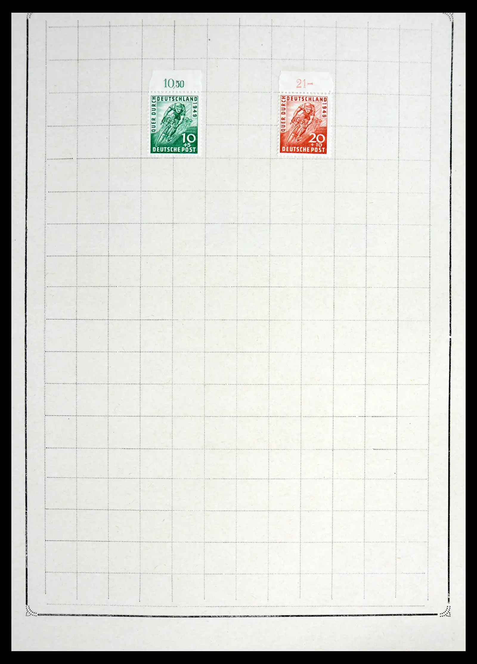 42025 0088 - Postzegelverzameling 42025 Duitsland 1945-1953.