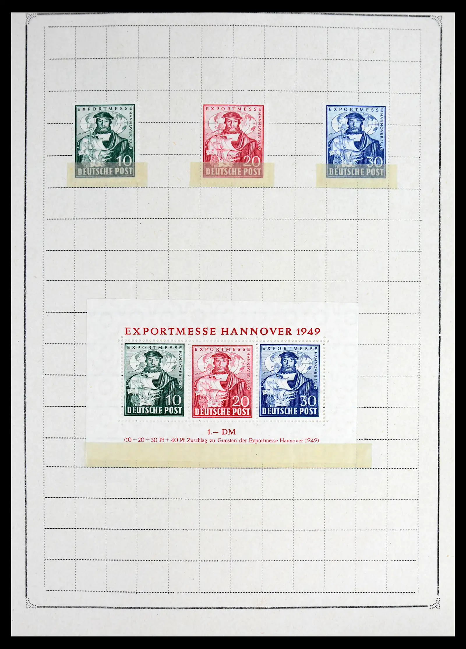 42025 0090 - Postzegelverzameling 42025 Duitsland 1945-1953.