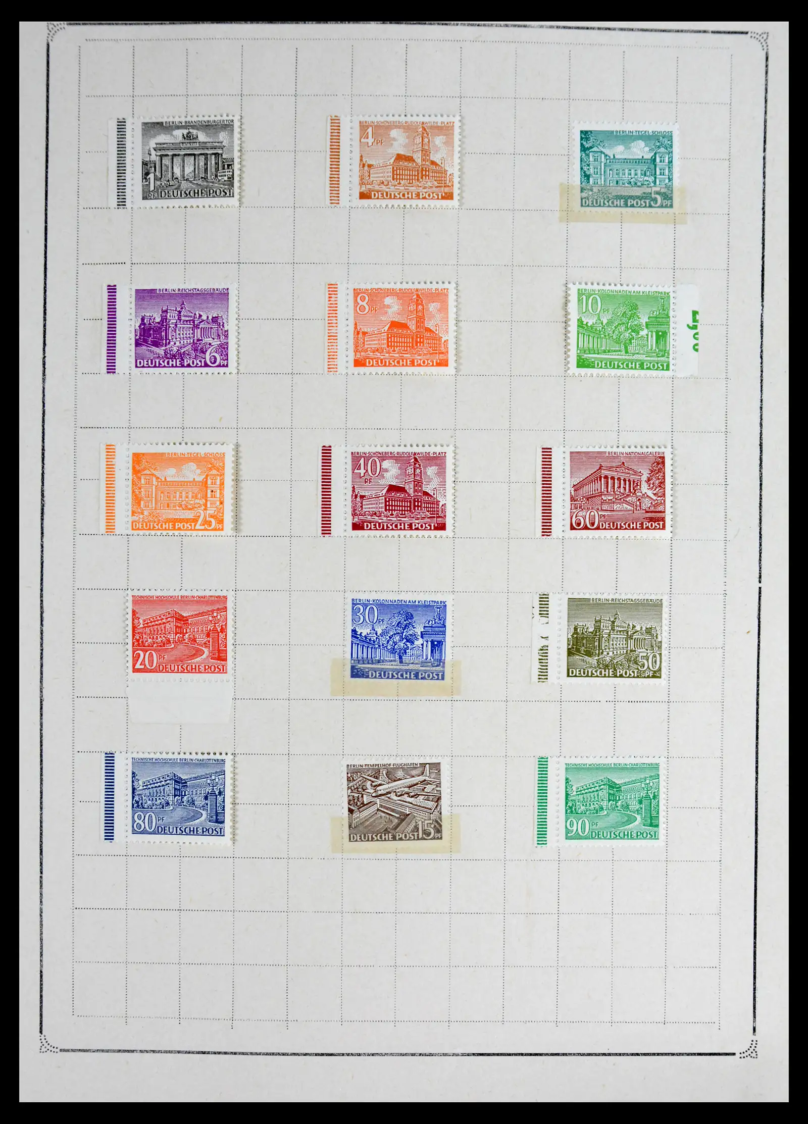 42025 0091 - Postzegelverzameling 42025 Duitsland 1945-1953.