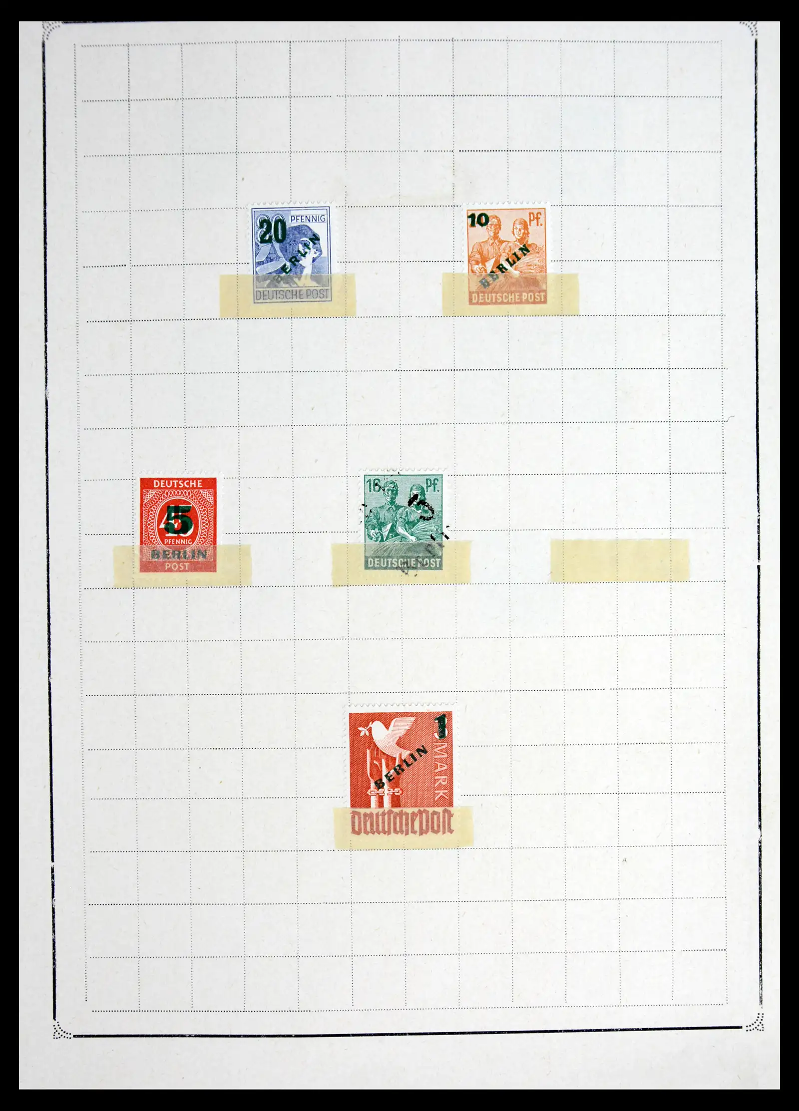 42025 0095 - Postzegelverzameling 42025 Duitsland 1945-1953.