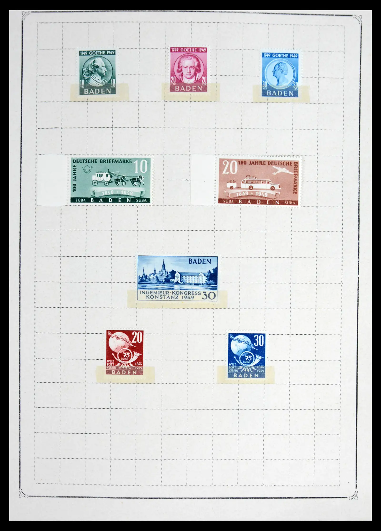 42025 0097 - Postzegelverzameling 42025 Duitsland 1945-1953.