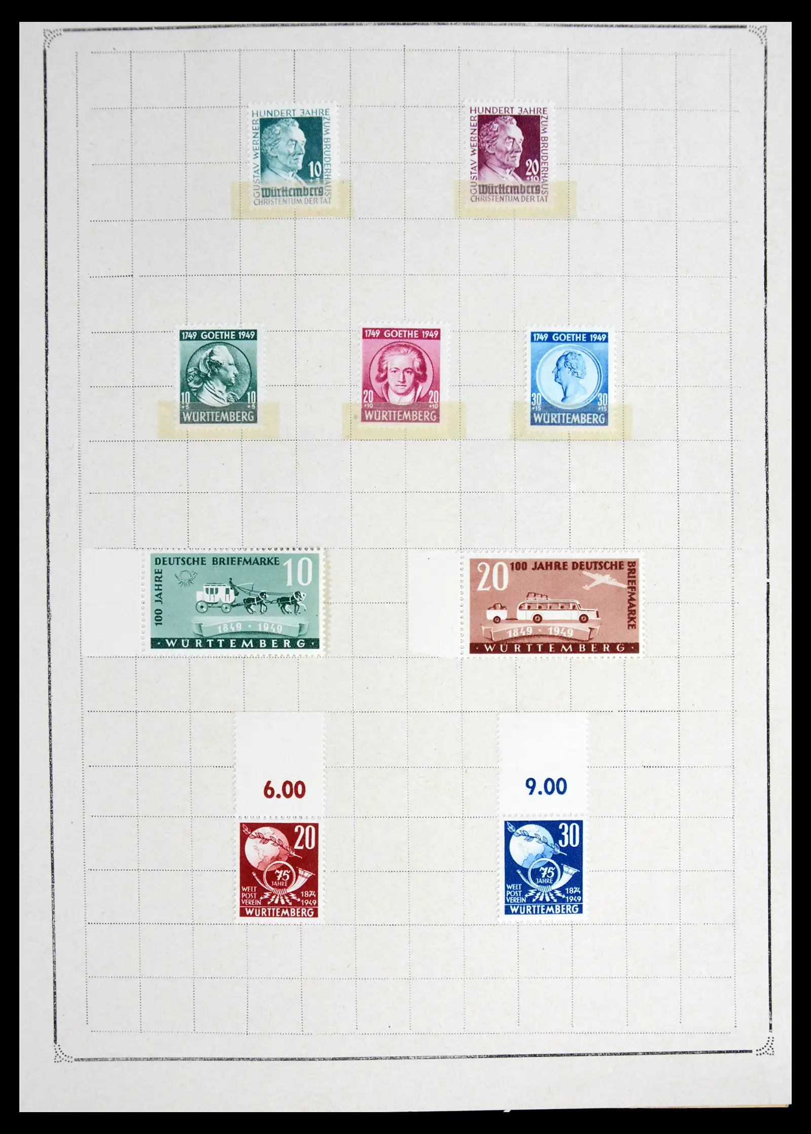 42025 0098 - Postzegelverzameling 42025 Duitsland 1945-1953.