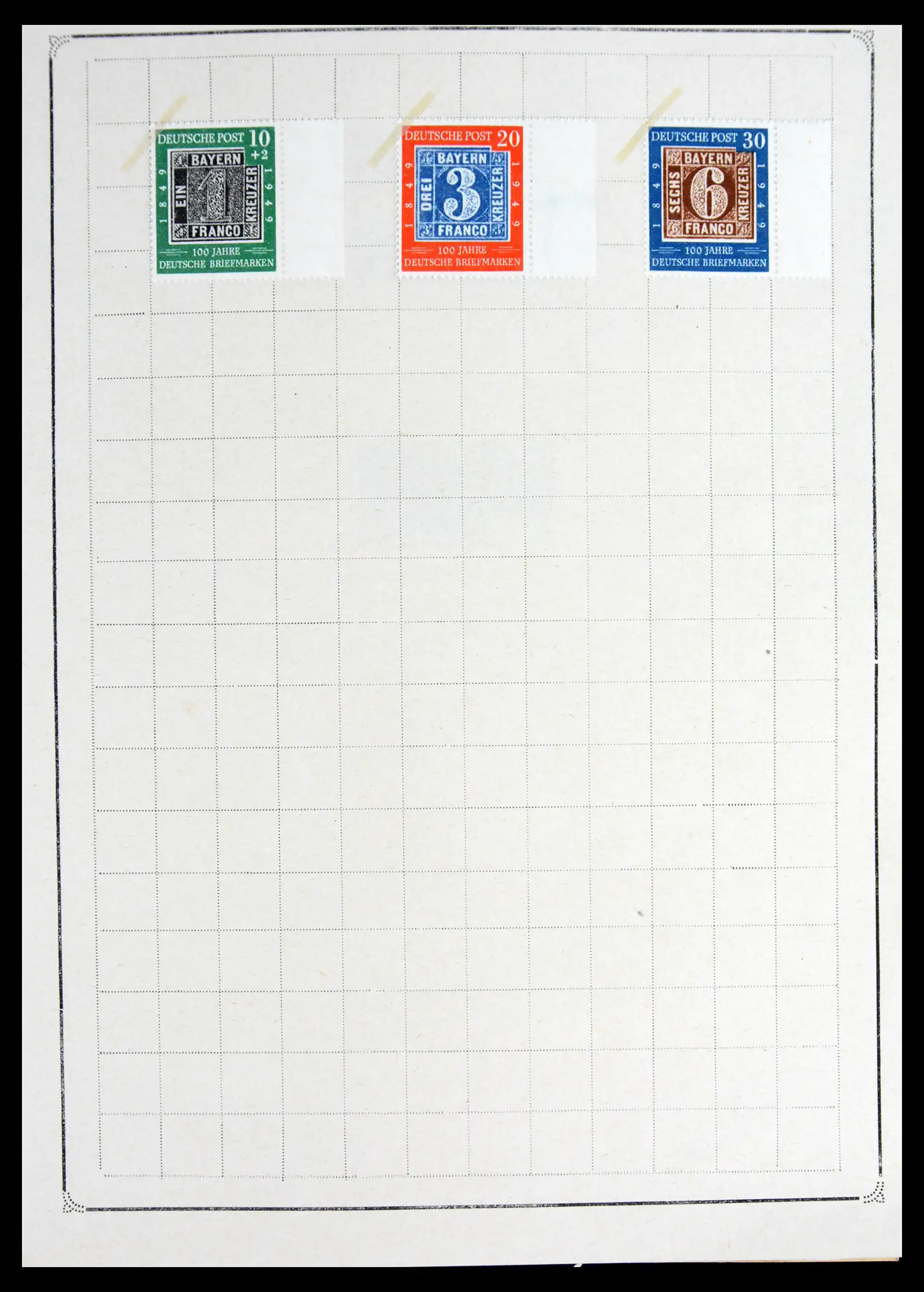 42025 0100 - Postzegelverzameling 42025 Duitsland 1945-1953.