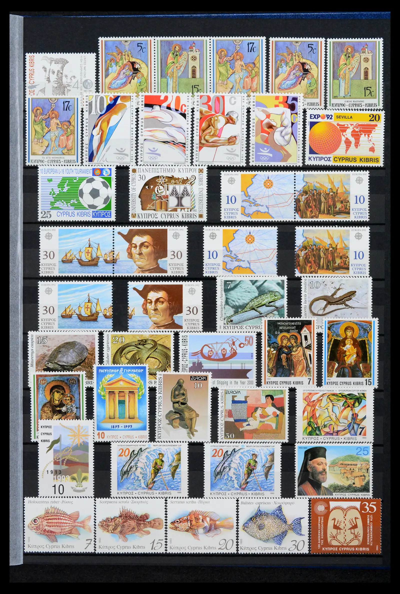 42031 0022 - Stamp collection 42031 Cyprus 1953-2007.