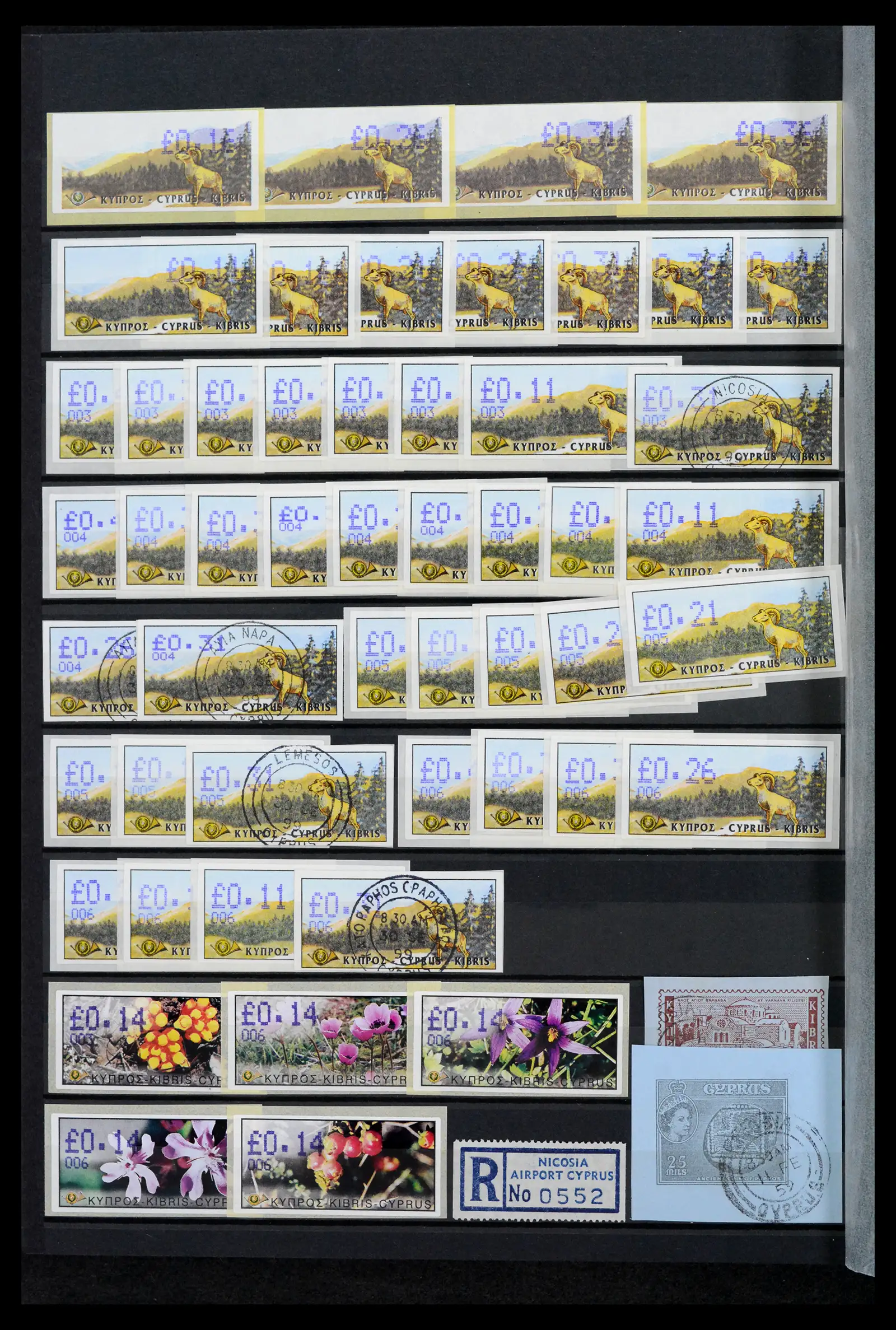 42031 0031 - Stamp collection 42031 Cyprus 1953-2007.