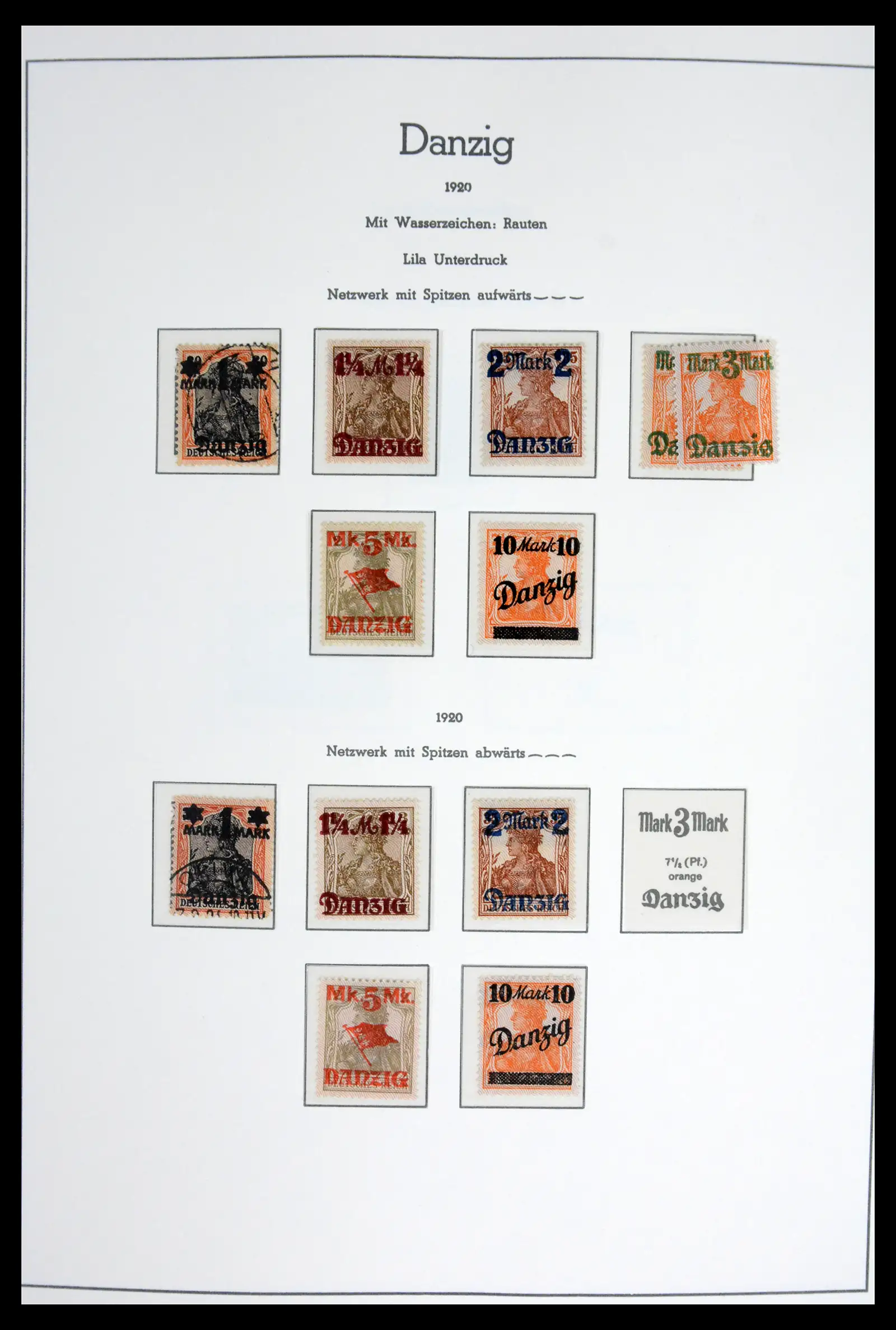 42033 0004 - Stamp collection 42033 German territories 1920-1939.