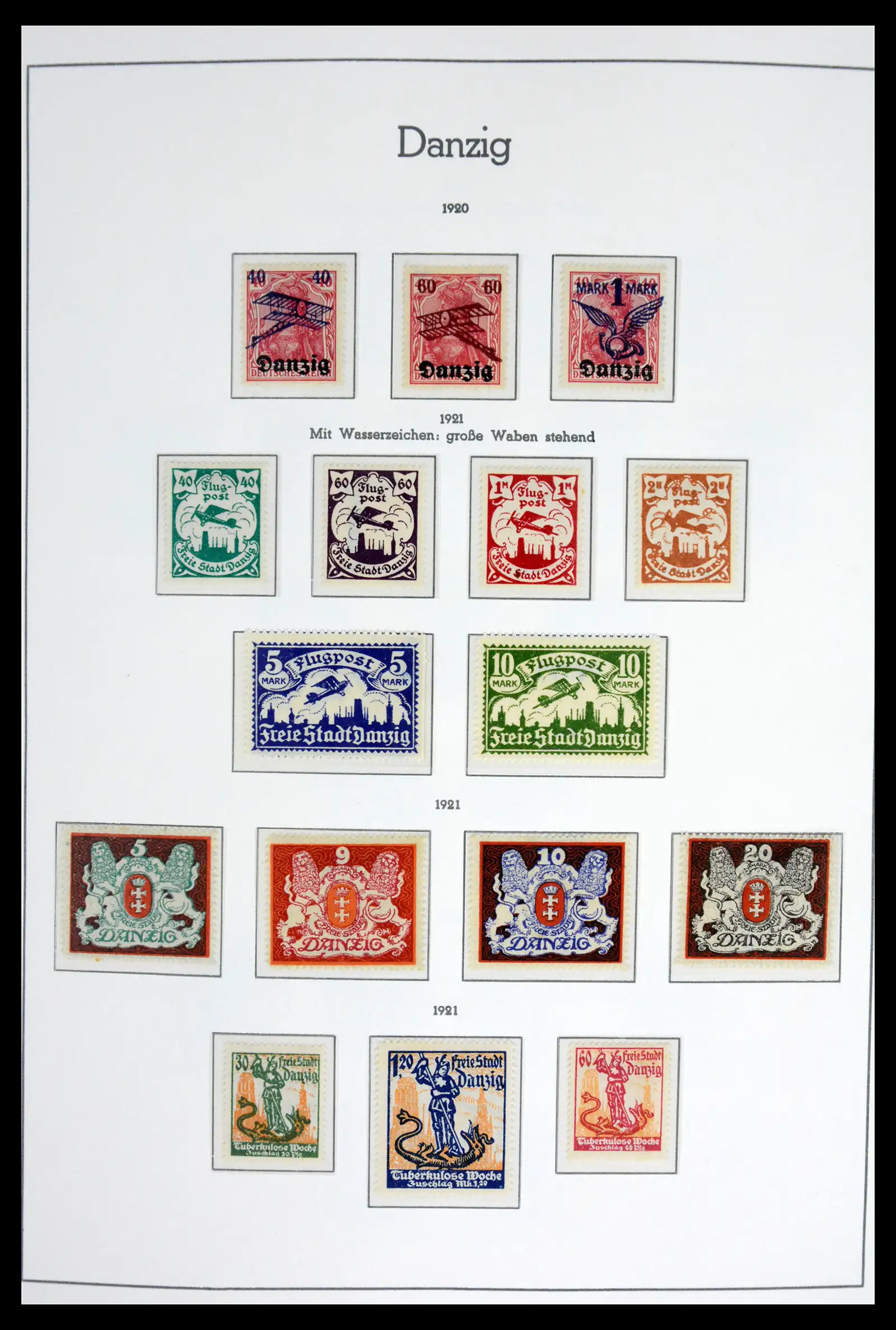 42033 0006 - Stamp collection 42033 German territories 1920-1939.