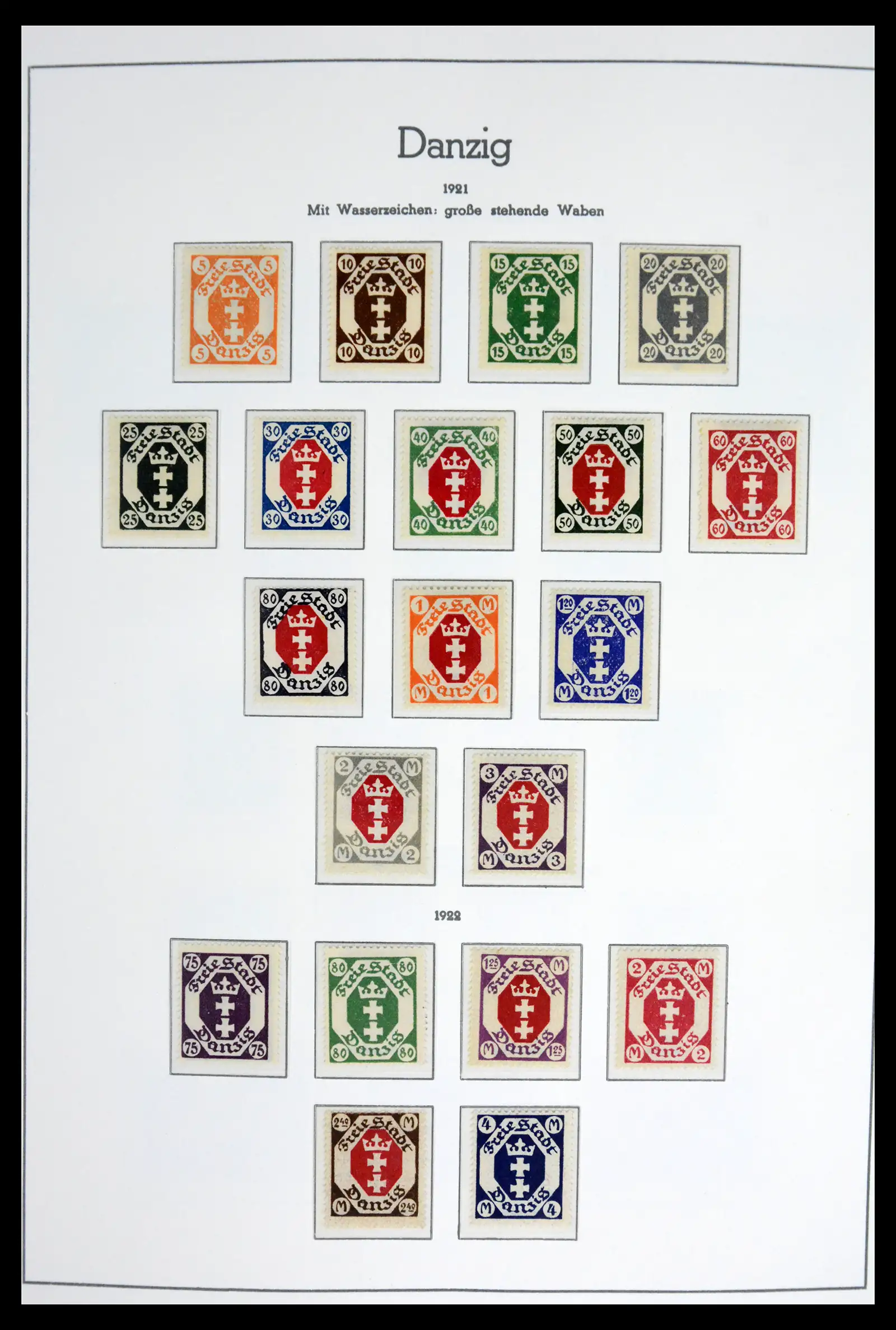 42033 0007 - Stamp collection 42033 German territories 1920-1939.