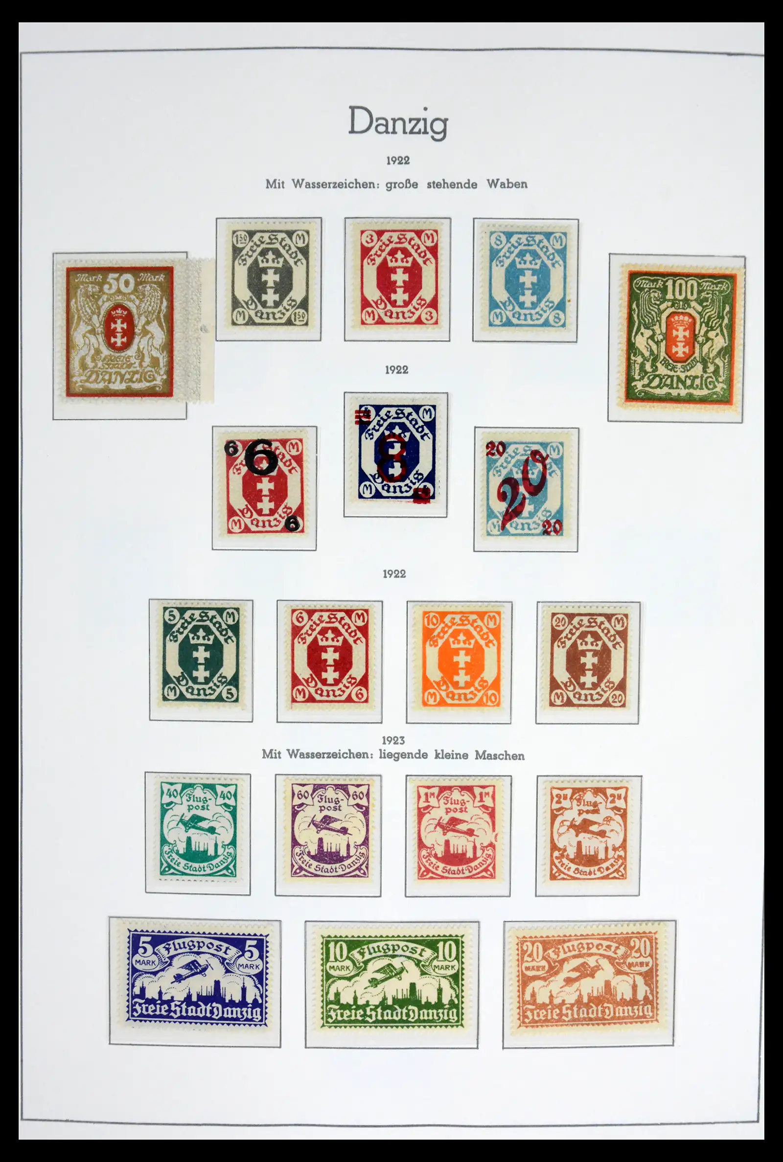 42033 0008 - Stamp collection 42033 German territories 1920-1939.