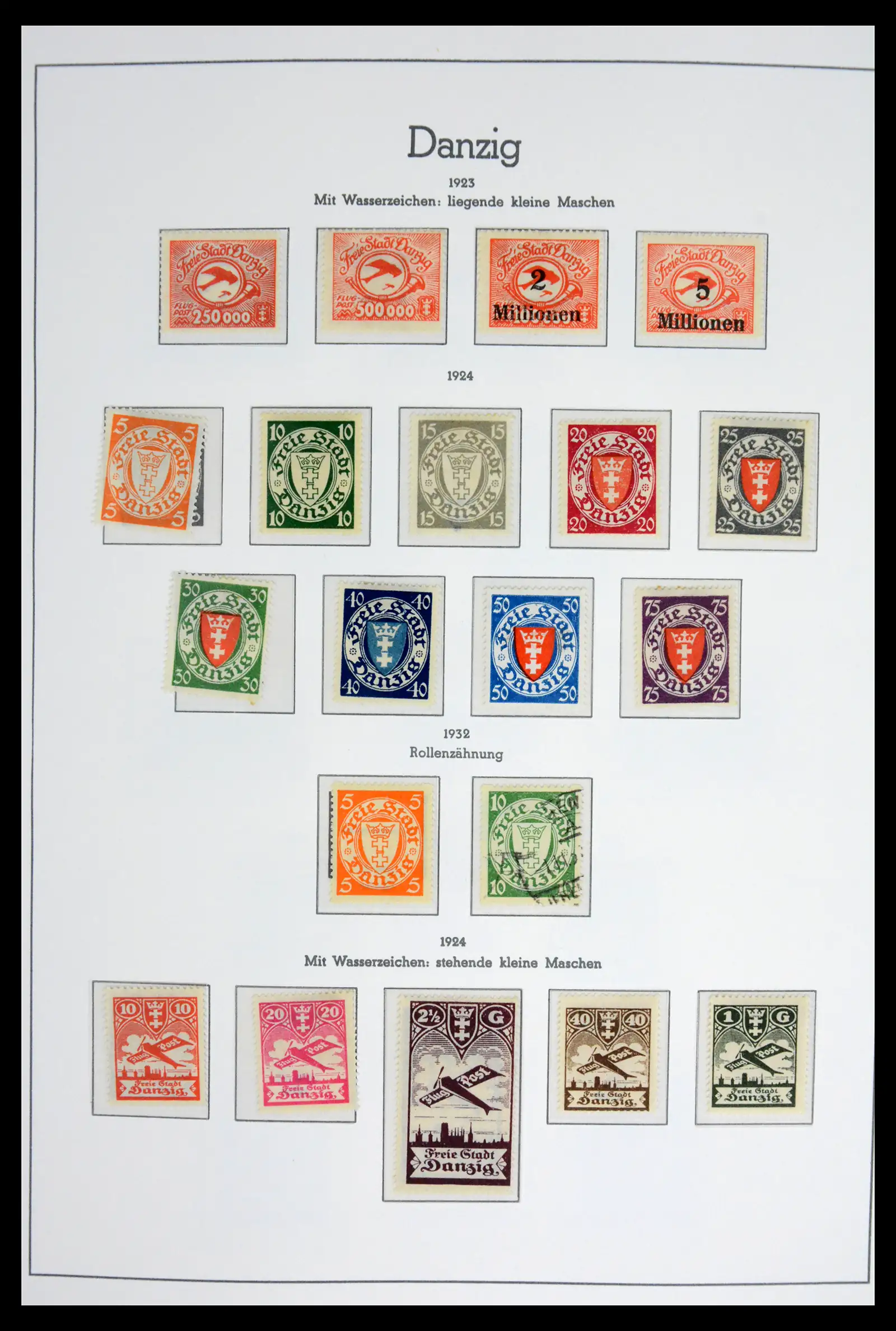 42033 0013 - Stamp collection 42033 German territories 1920-1939.