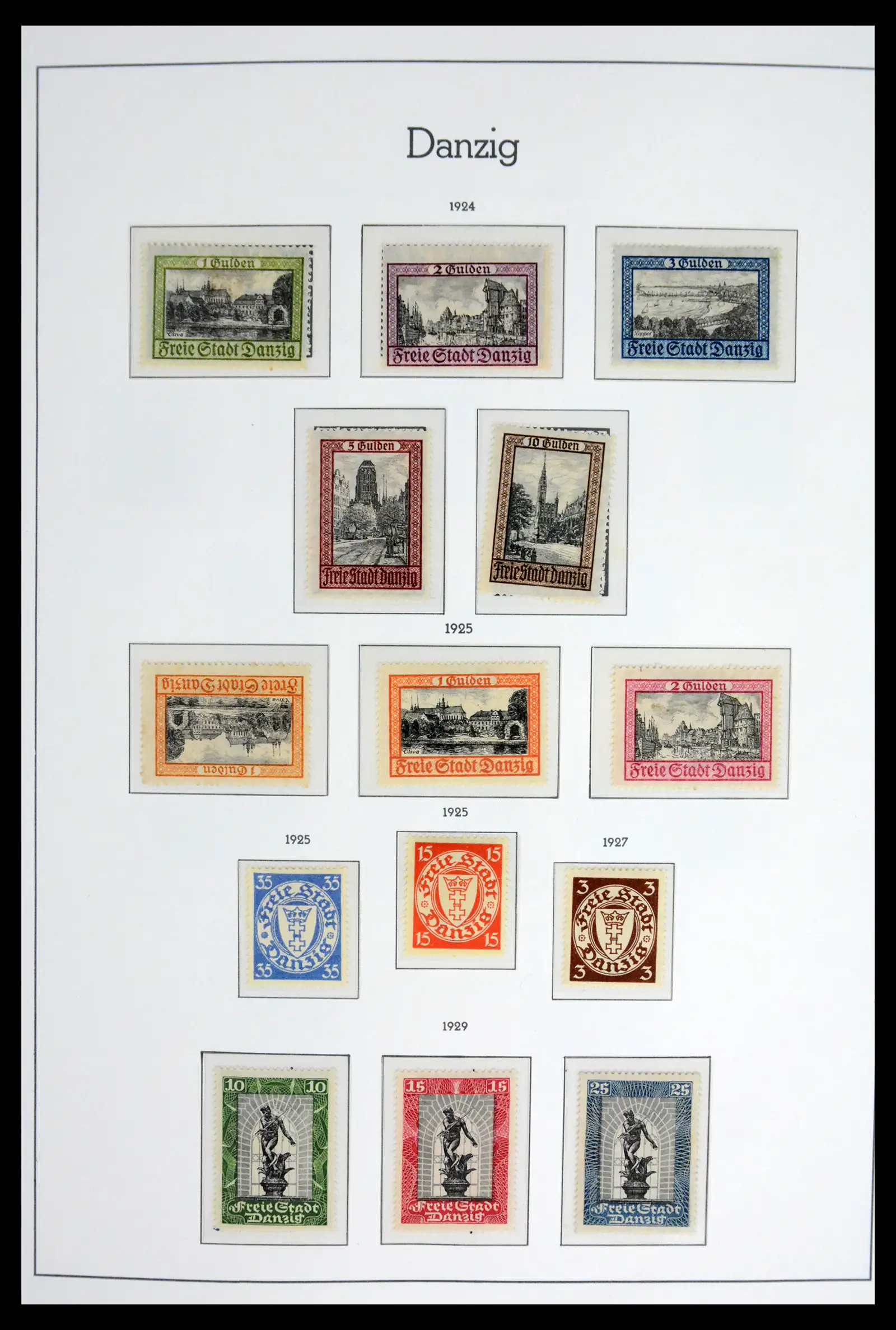 42033 0014 - Stamp collection 42033 German territories 1920-1939.