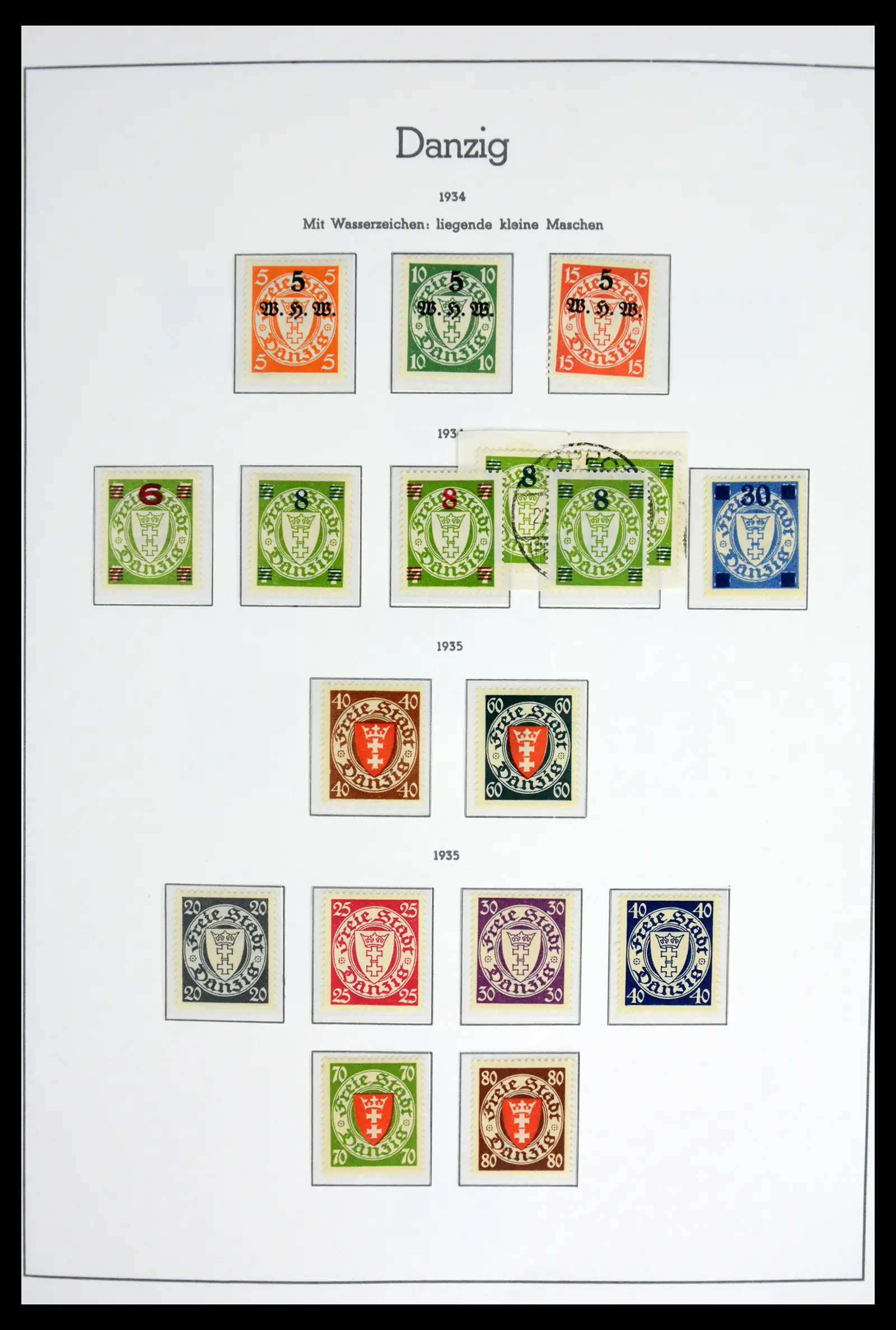 42033 0016 - Stamp collection 42033 German territories 1920-1939.