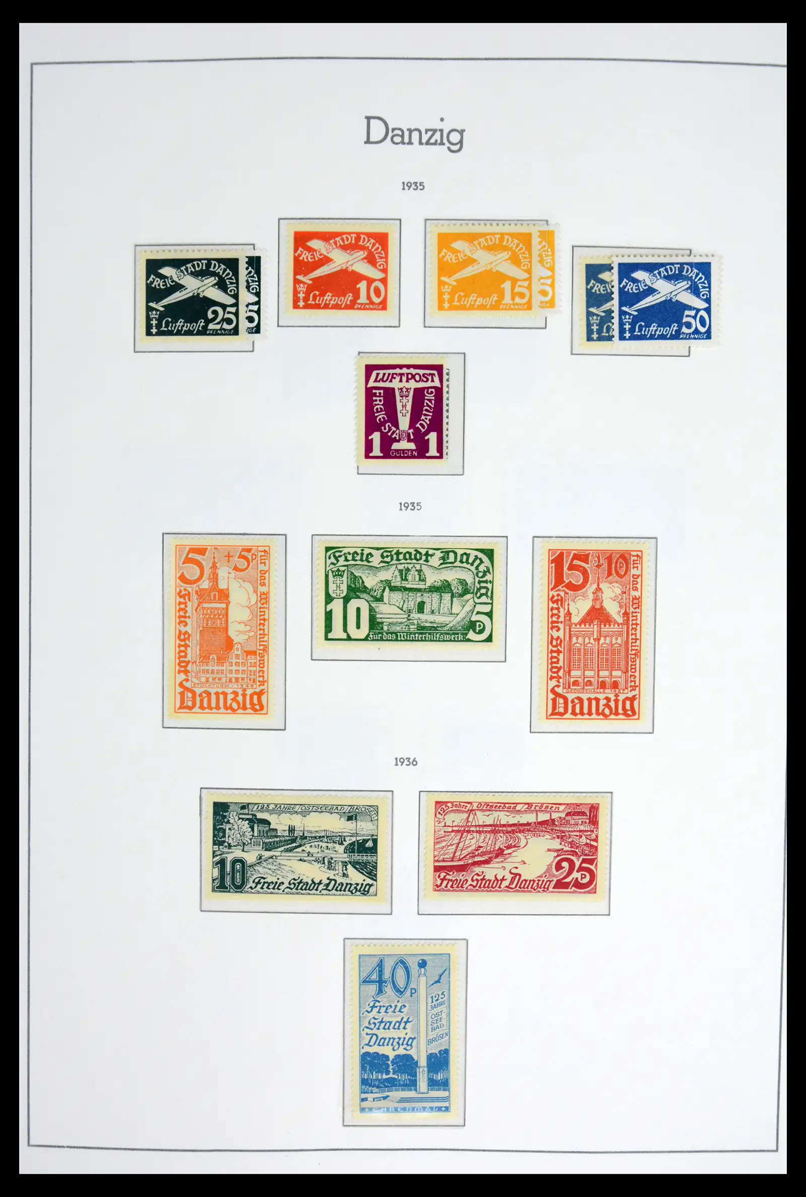 42033 0017 - Stamp collection 42033 German territories 1920-1939.