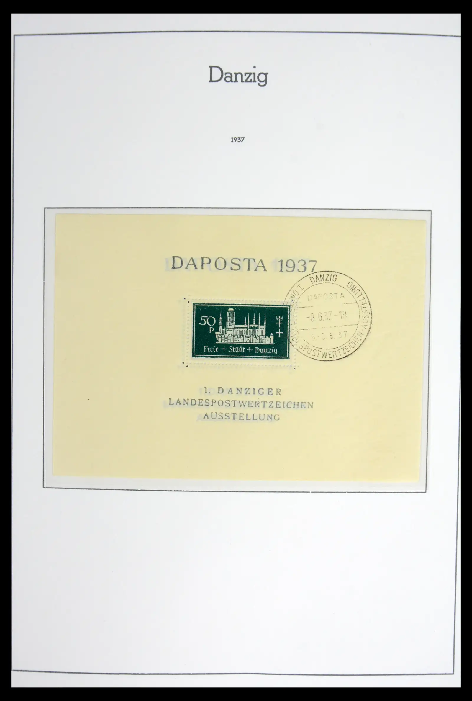 42033 0020 - Stamp collection 42033 German territories 1920-1939.