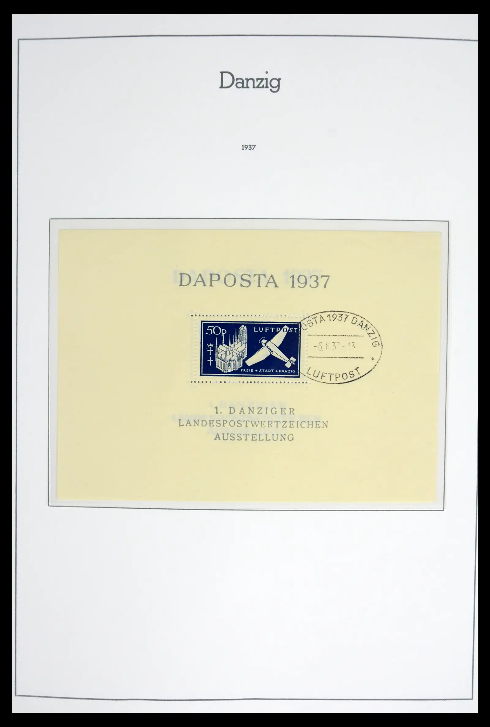 42033 0021 - Stamp collection 42033 German territories 1920-1939.