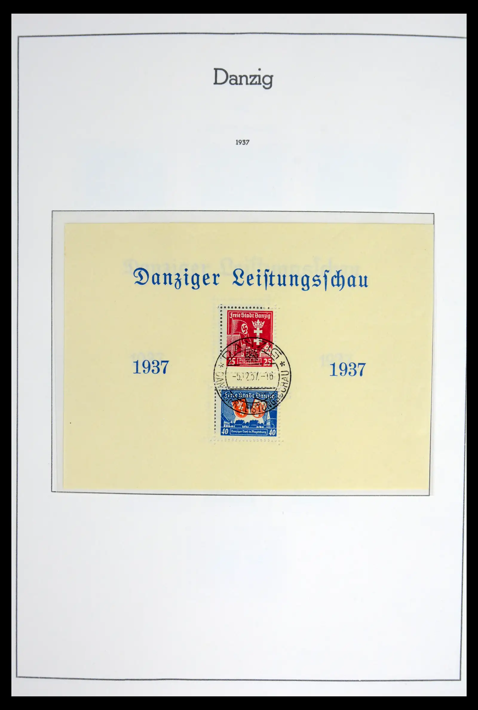 42033 0022 - Stamp collection 42033 German territories 1920-1939.