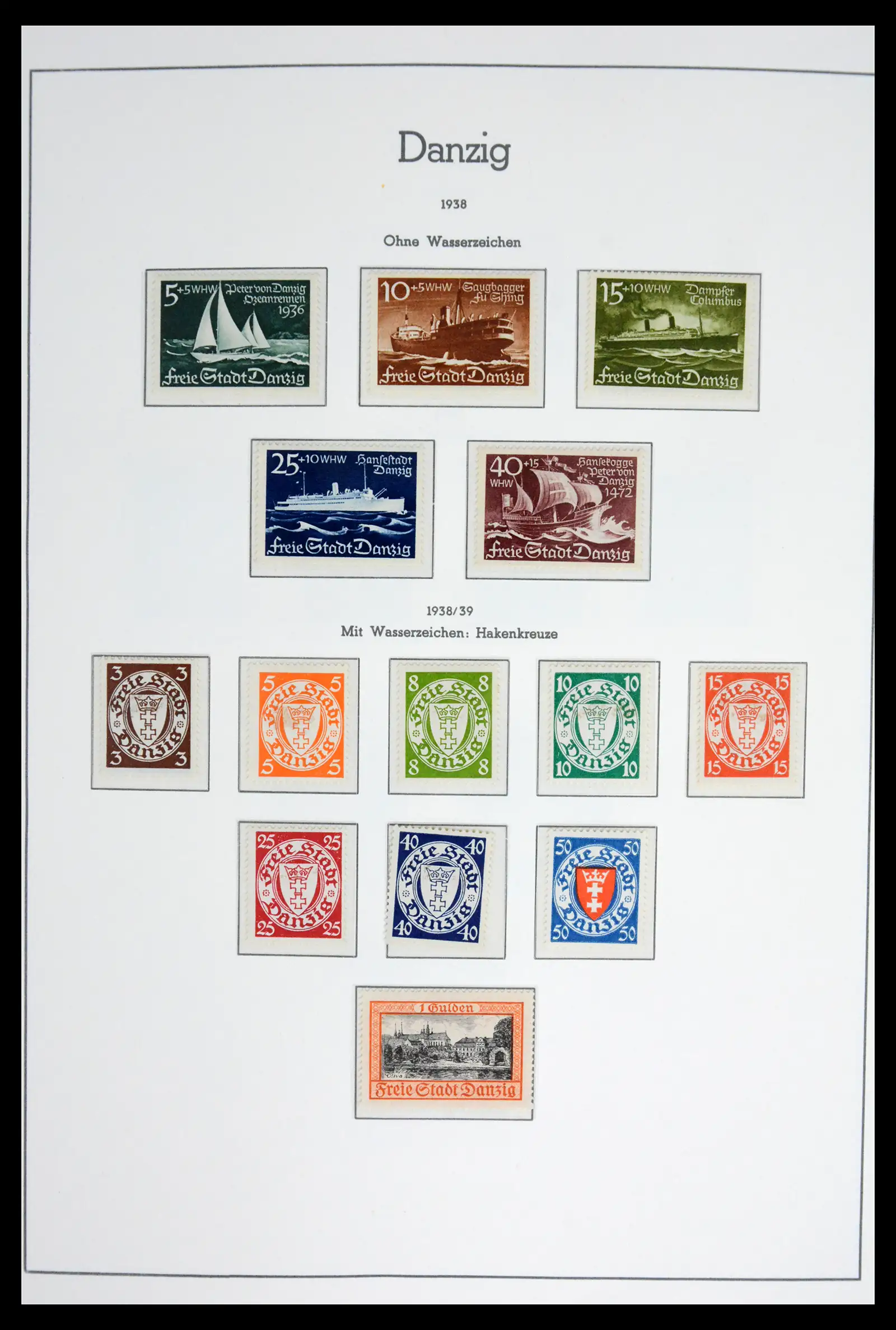 42033 0023 - Stamp collection 42033 German territories 1920-1939.