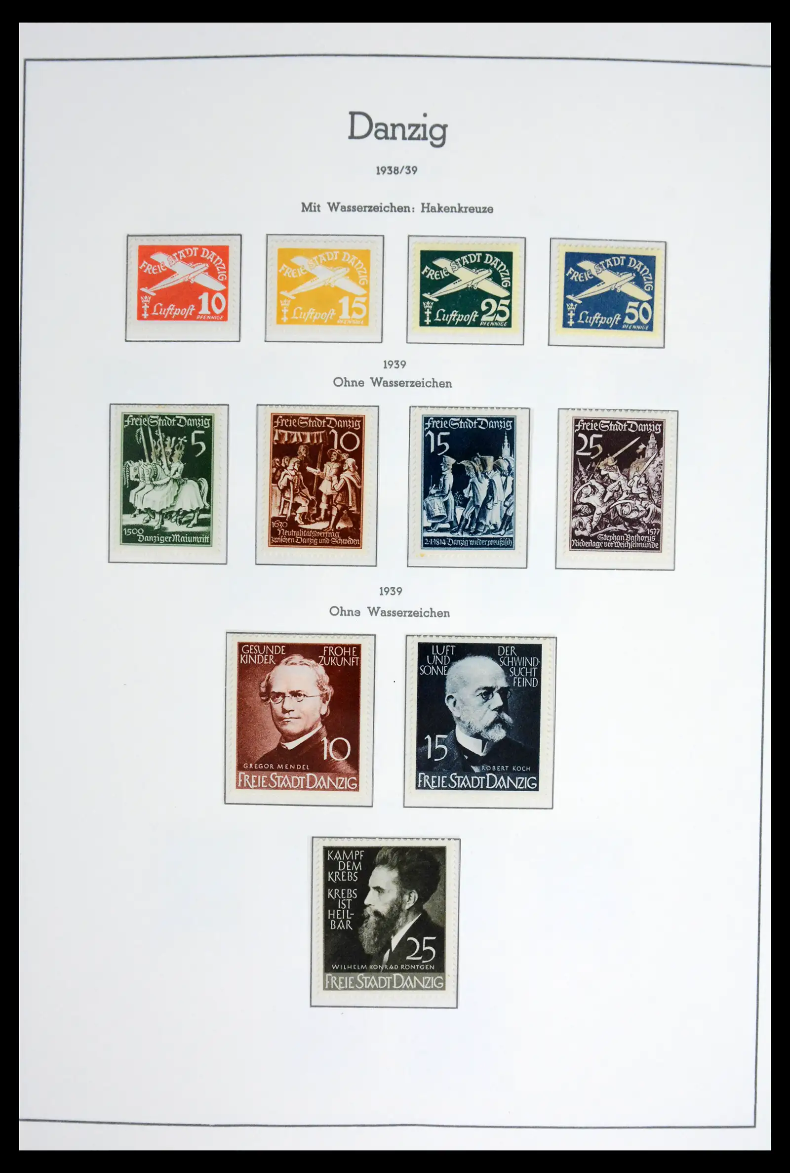 42033 0024 - Stamp collection 42033 German territories 1920-1939.