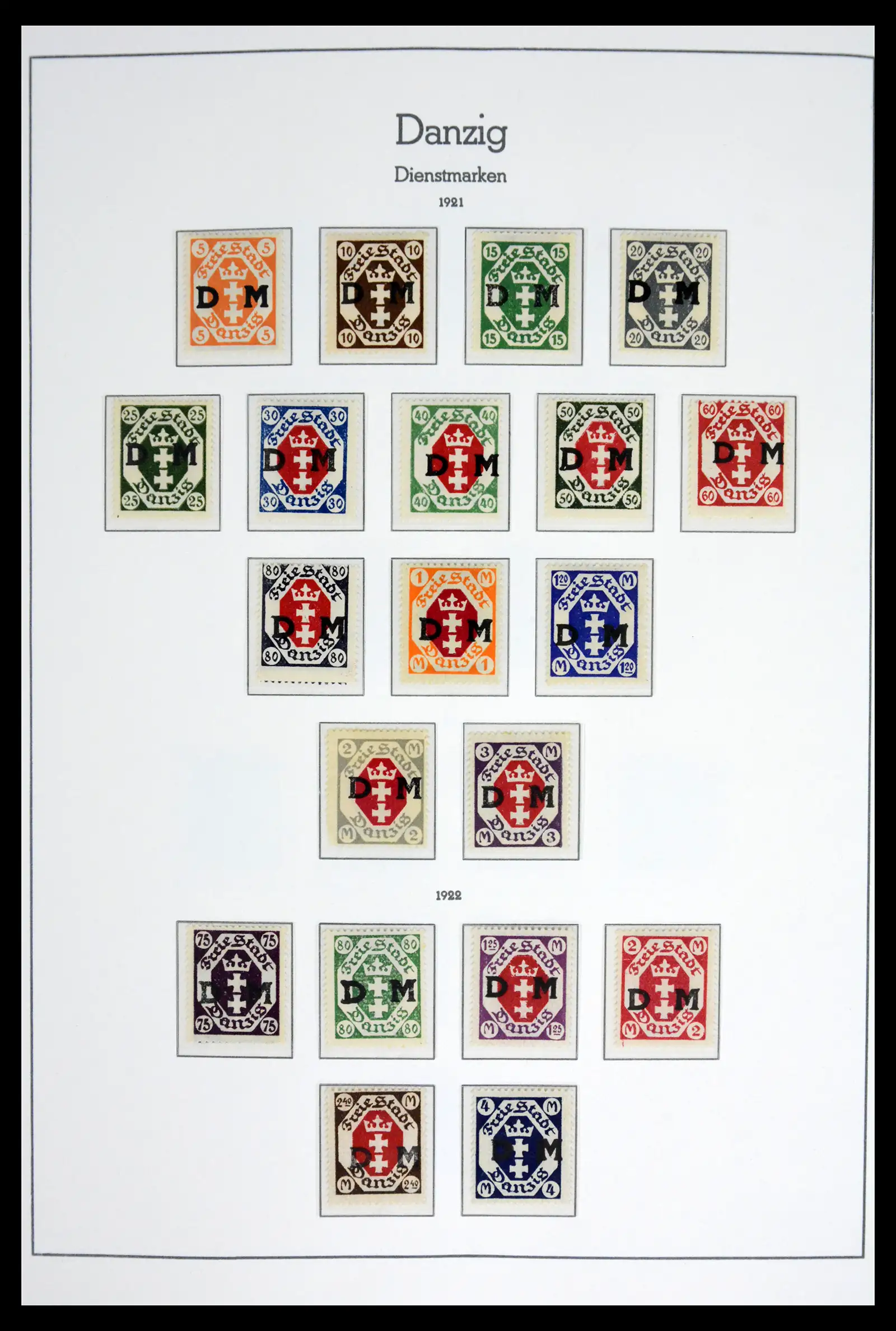 42033 0025 - Stamp collection 42033 German territories 1920-1939.