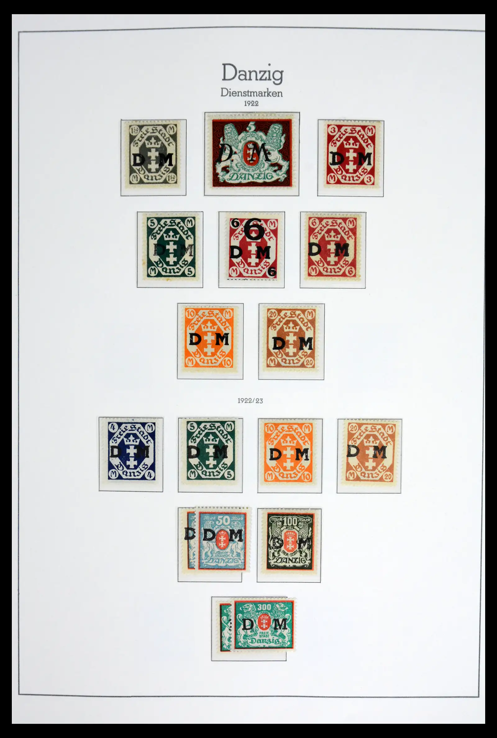 42033 0026 - Stamp collection 42033 German territories 1920-1939.