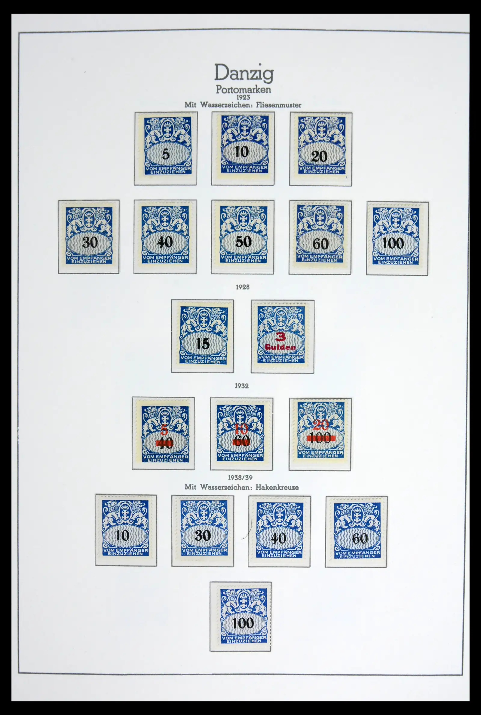 42033 0030 - Stamp collection 42033 German territories 1920-1939.