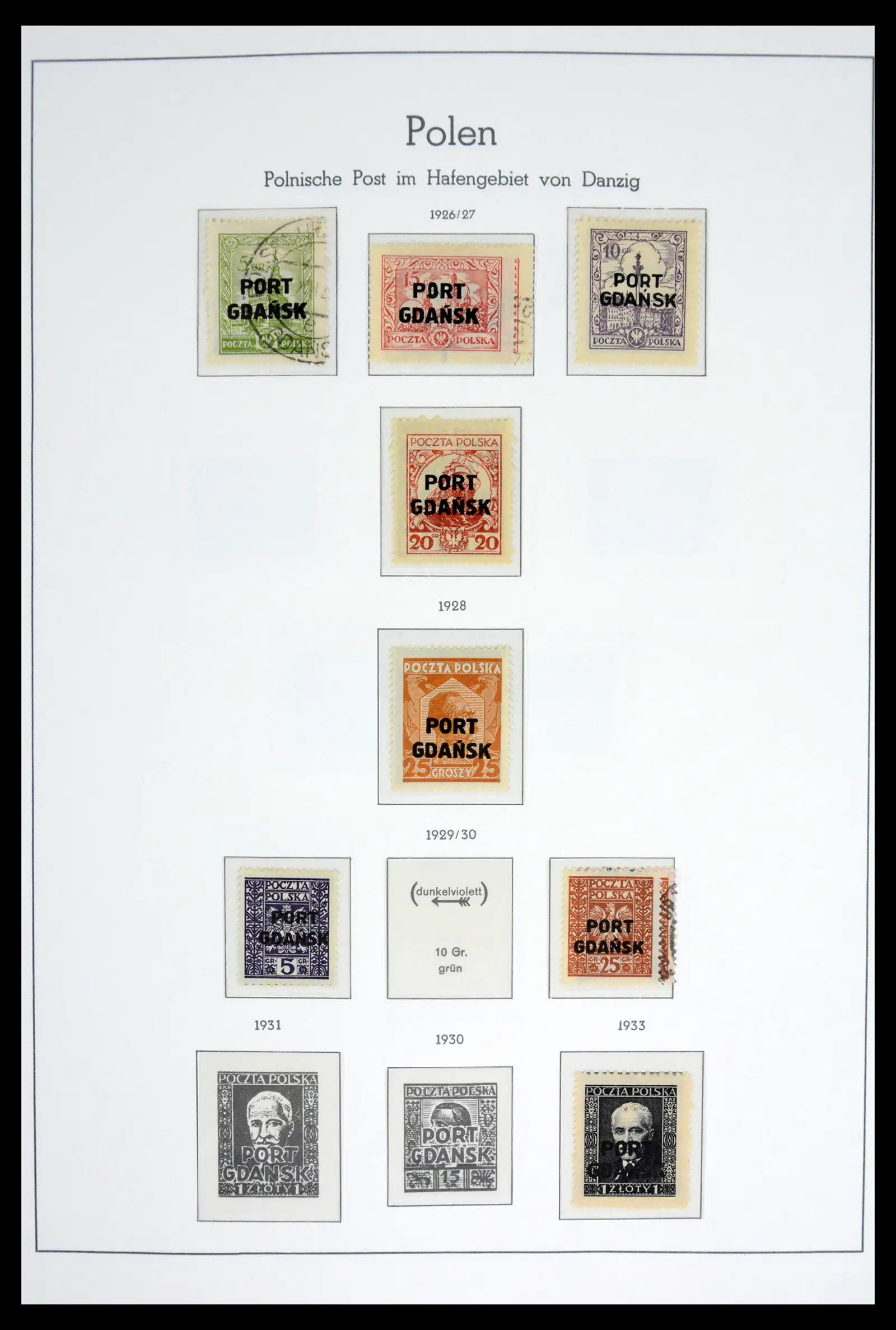 42033 0032 - Stamp collection 42033 German territories 1920-1939.