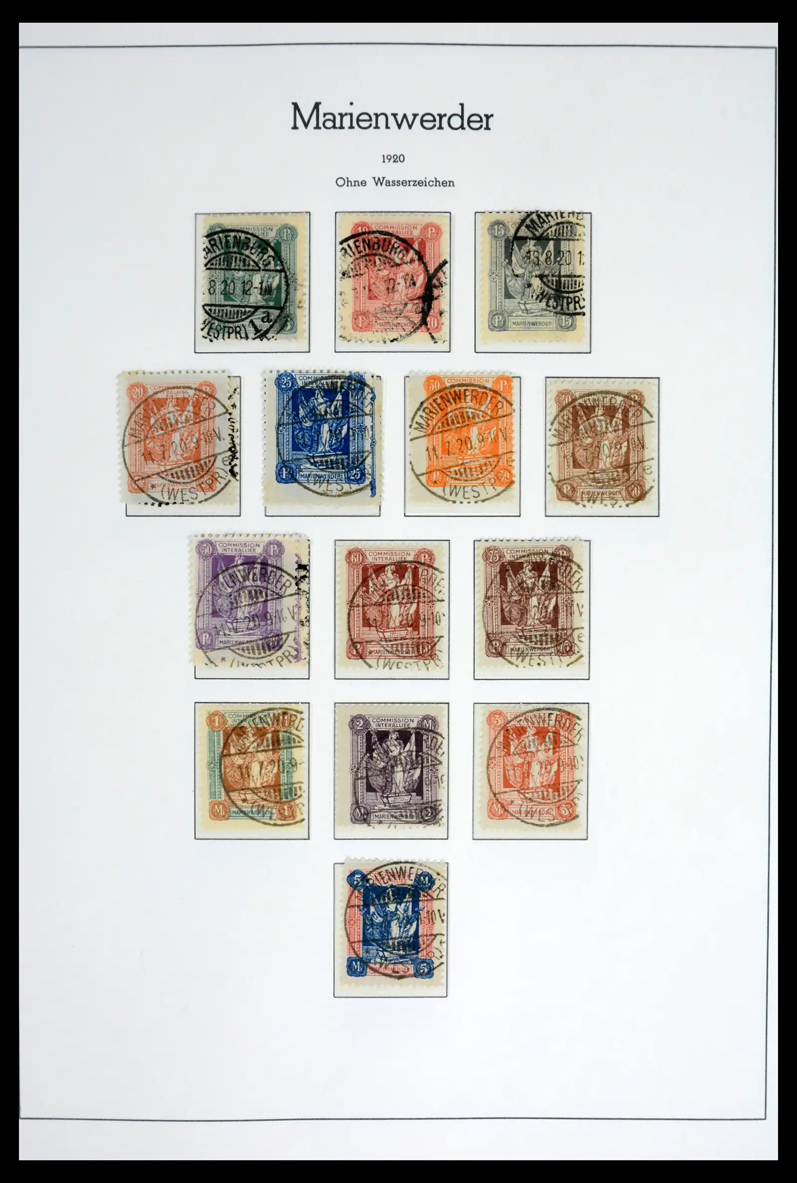 42033 0036 - Stamp collection 42033 German territories 1920-1939.
