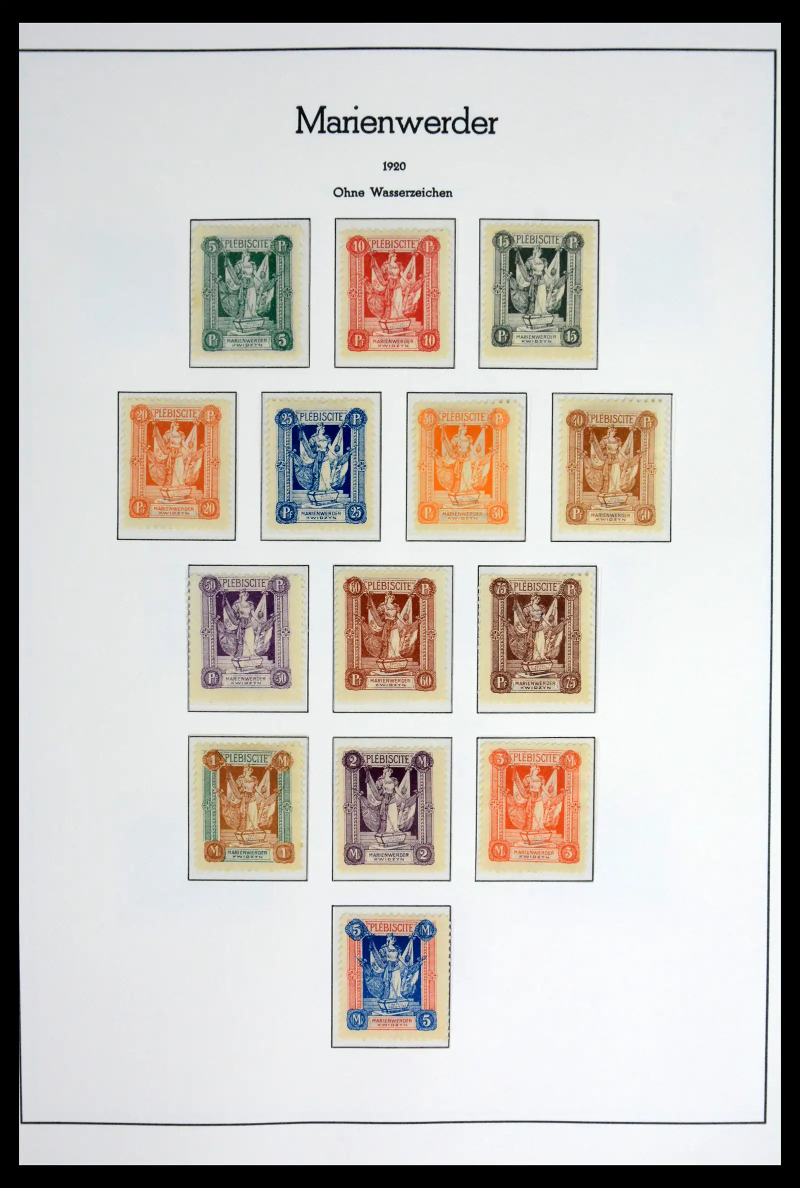 42033 0037 - Stamp collection 42033 German territories 1920-1939.