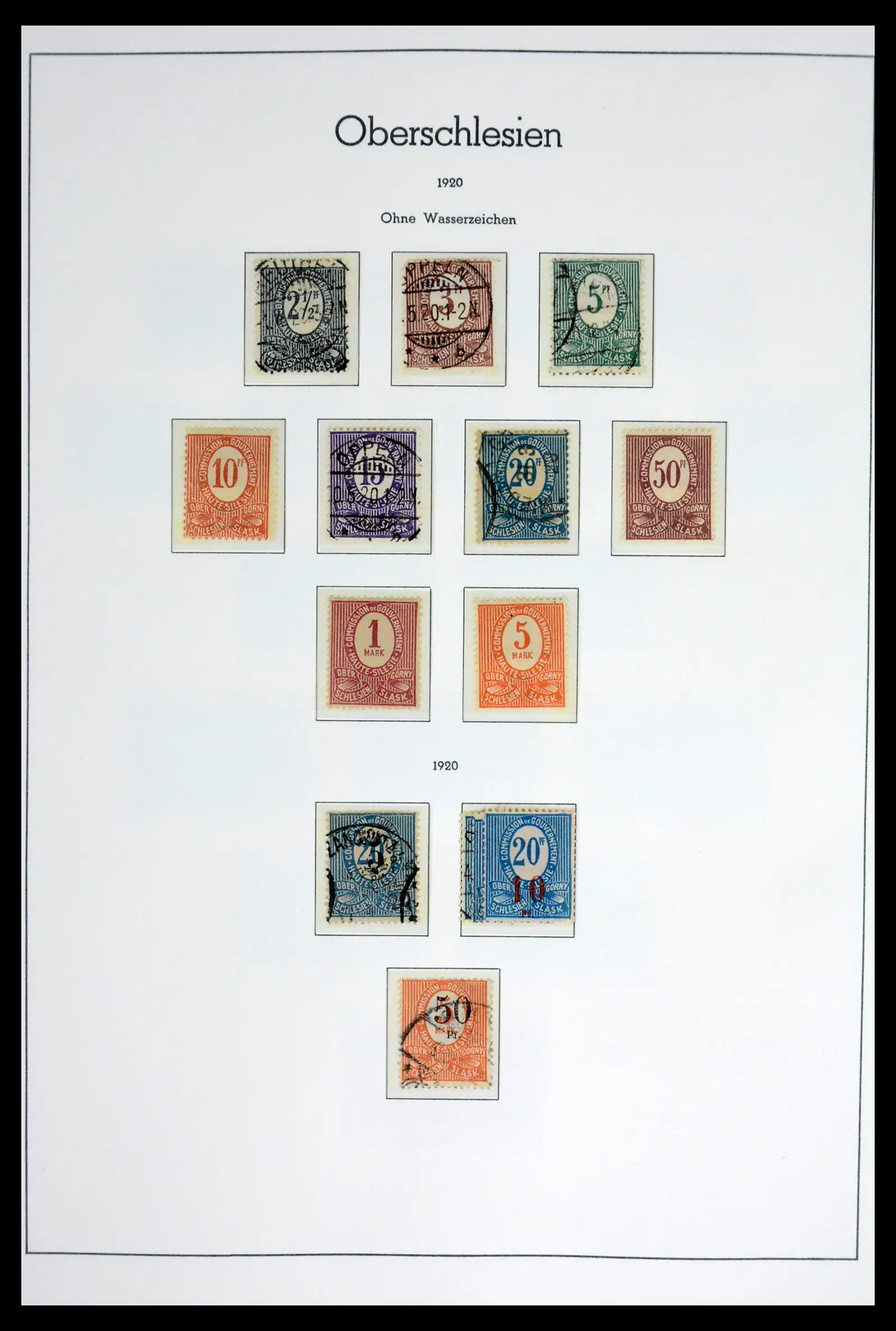 42033 0039 - Stamp collection 42033 German territories 1920-1939.