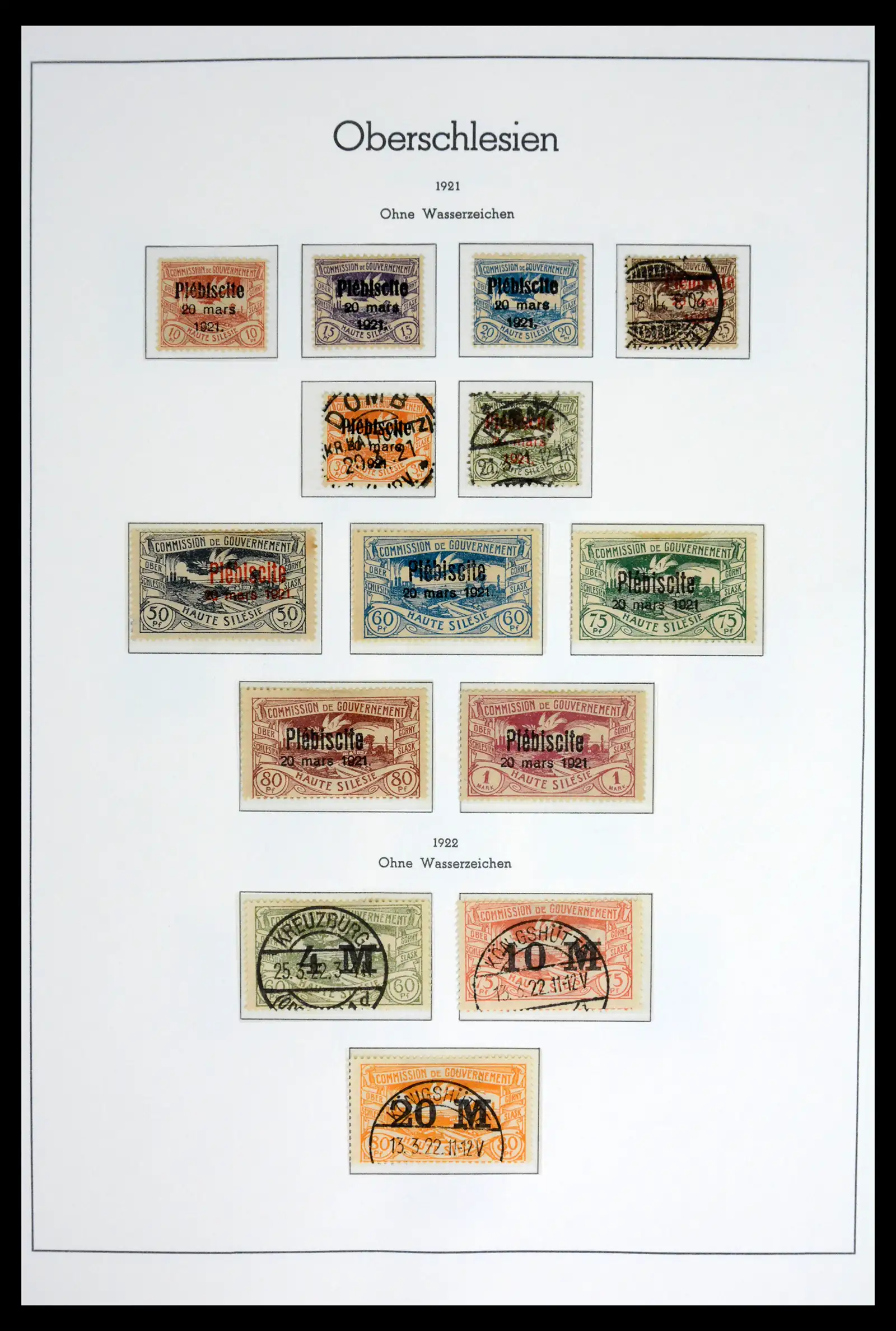 42033 0041 - Stamp collection 42033 German territories 1920-1939.