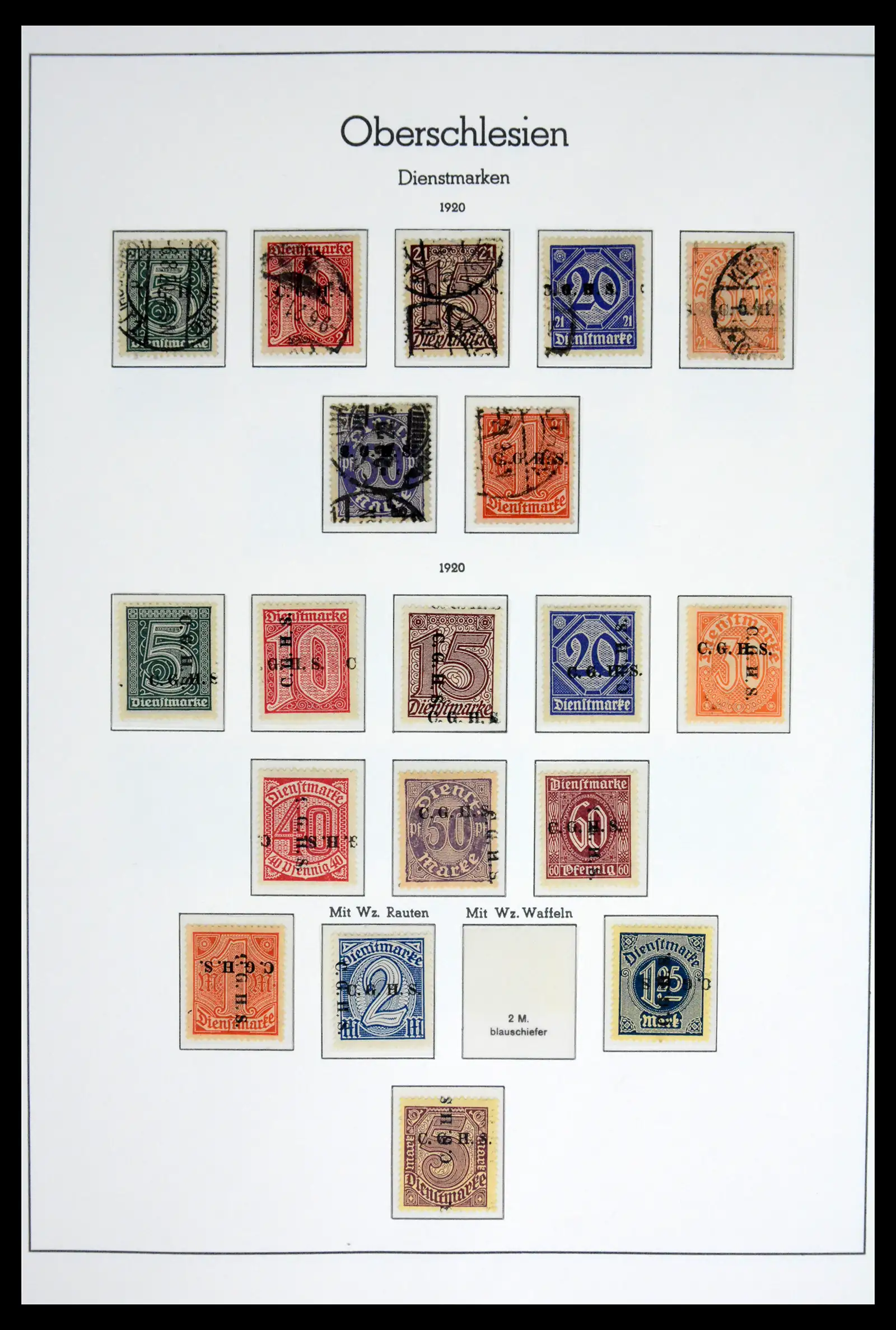 42033 0042 - Stamp collection 42033 German territories 1920-1939.