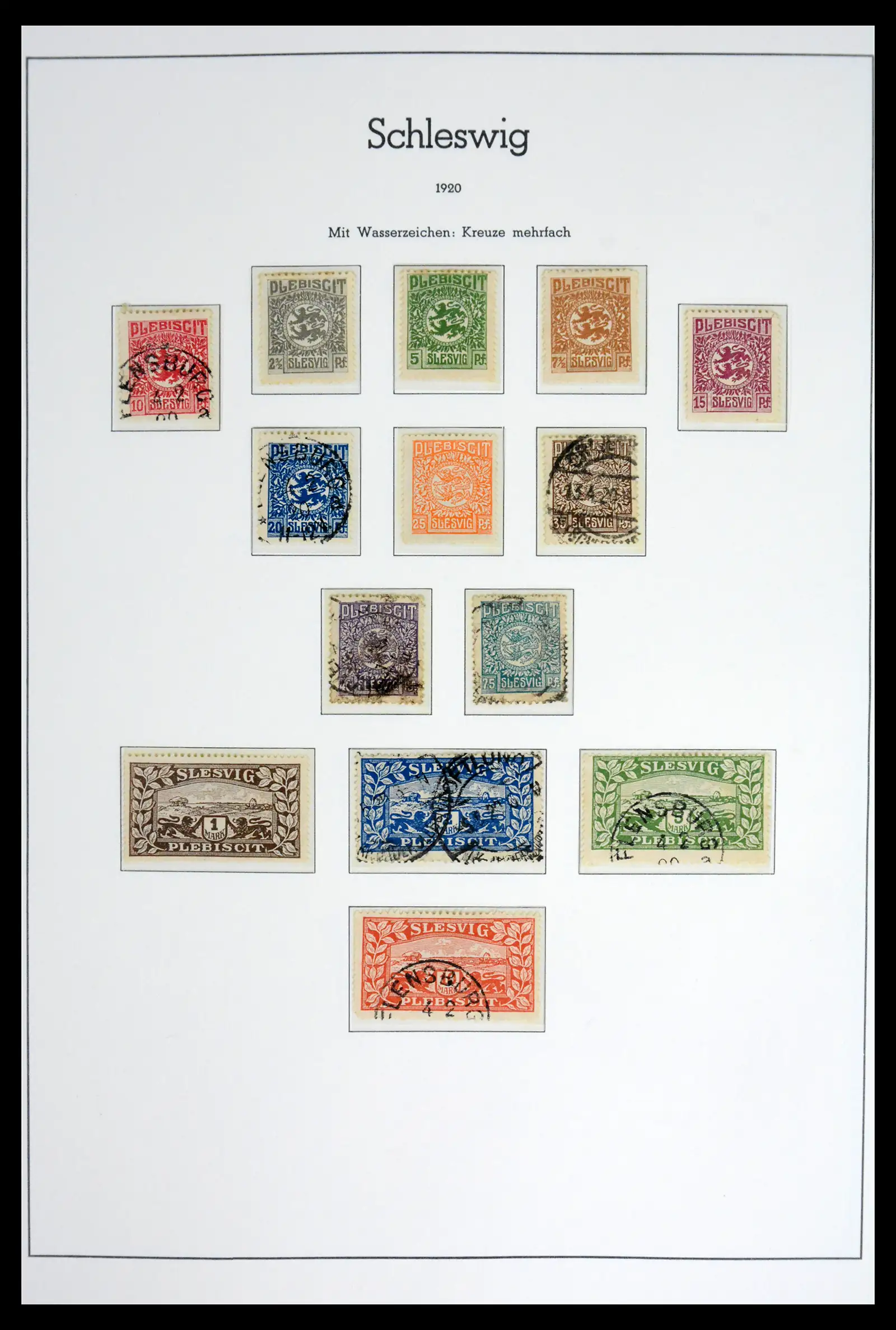 42033 0043 - Stamp collection 42033 German territories 1920-1939.