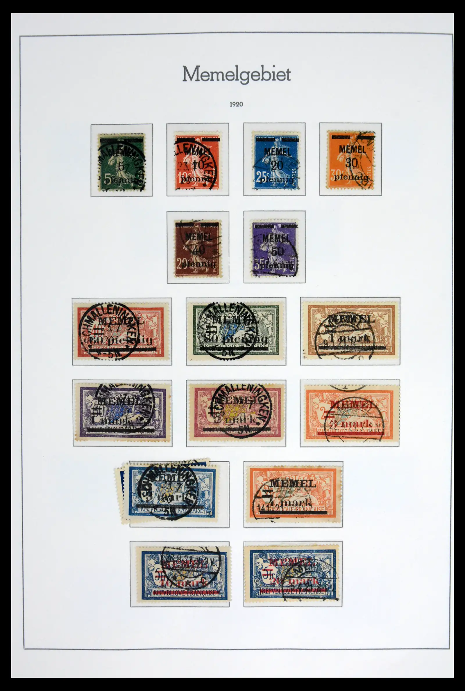 42033 0045 - Stamp collection 42033 German territories 1920-1939.
