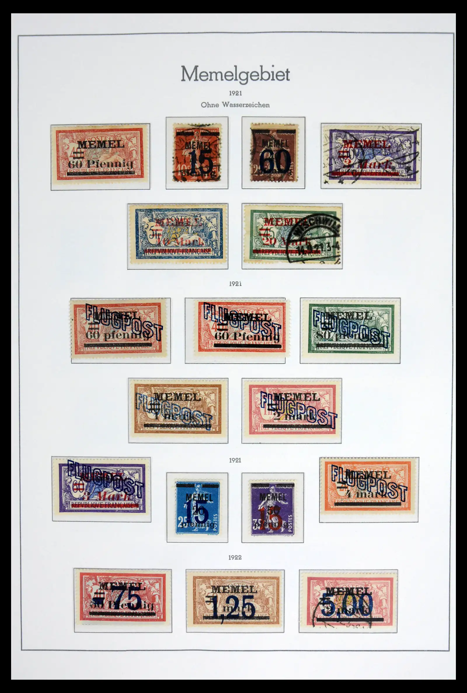 42033 0046 - Stamp collection 42033 German territories 1920-1939.