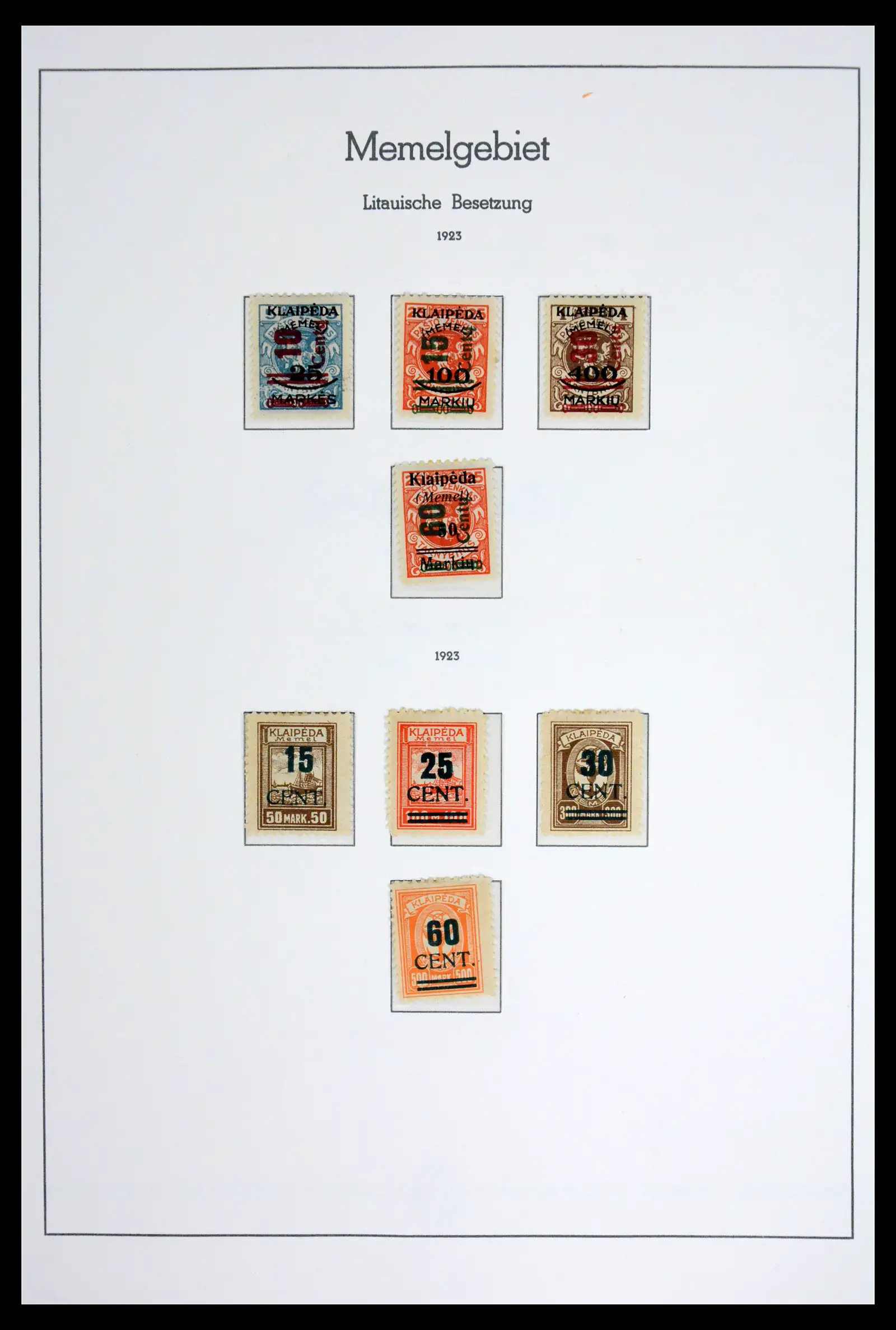42033 0057 - Stamp collection 42033 German territories 1920-1939.