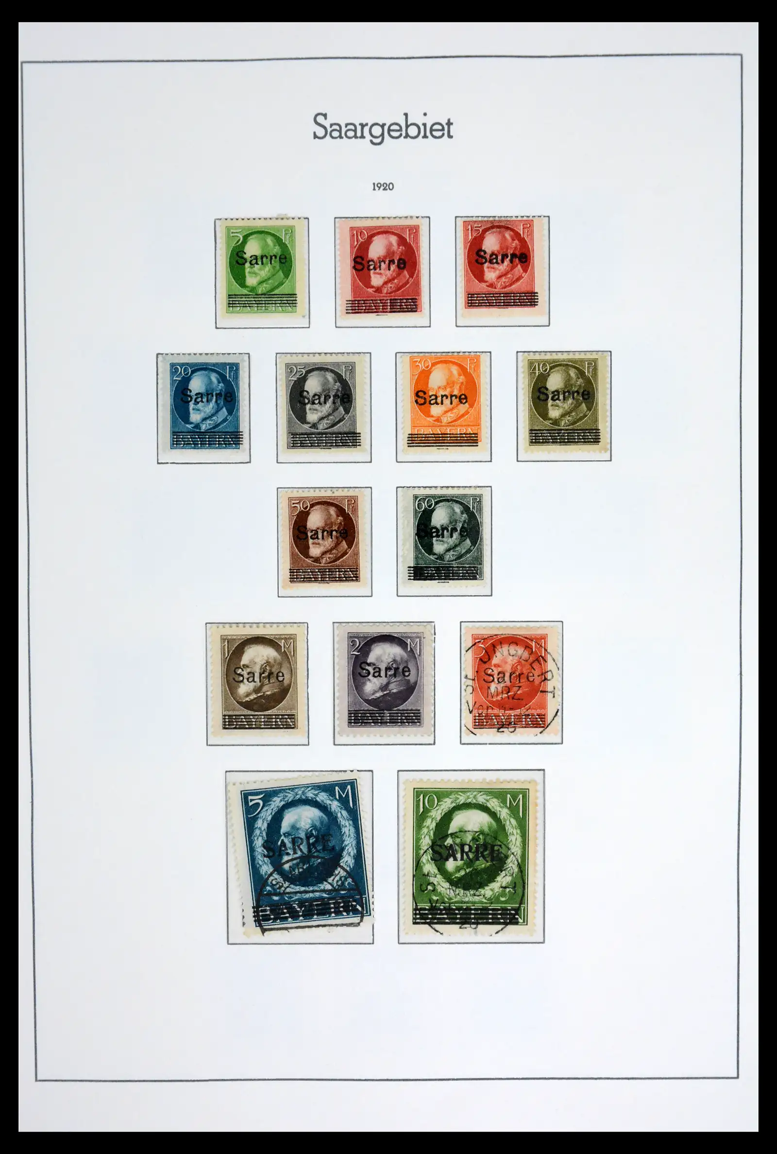42033 0059 - Stamp collection 42033 German territories 1920-1939.