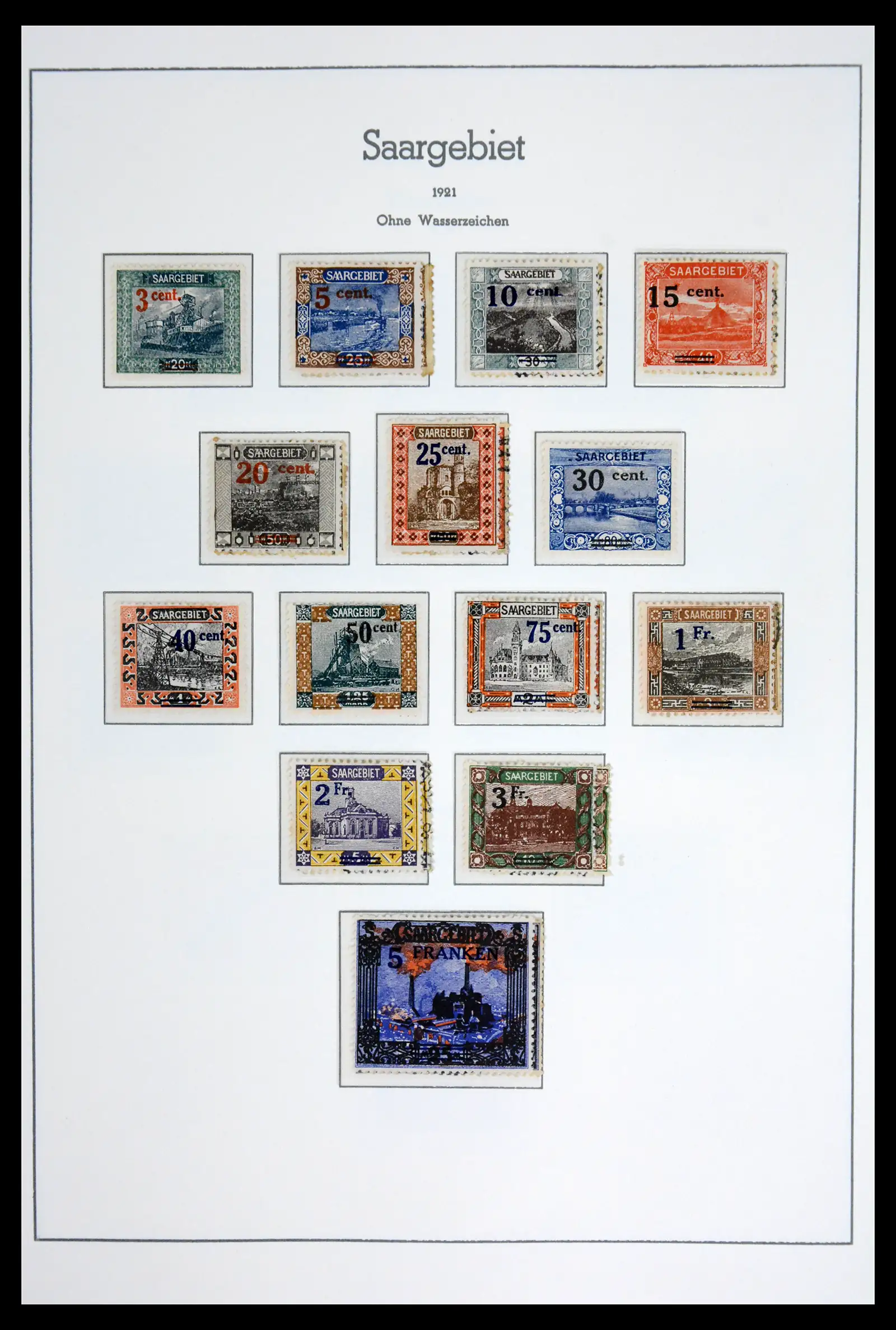 42033 0062 - Stamp collection 42033 German territories 1920-1939.