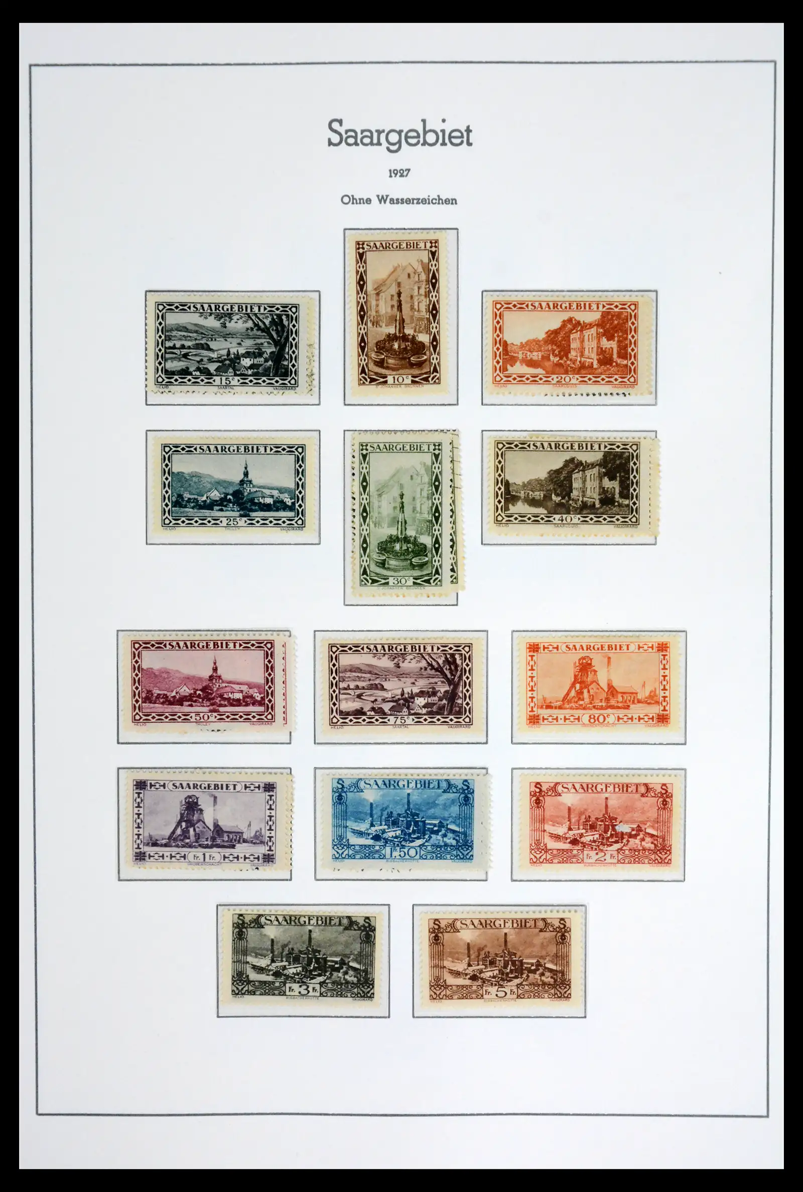 42033 0065 - Stamp collection 42033 German territories 1920-1939.