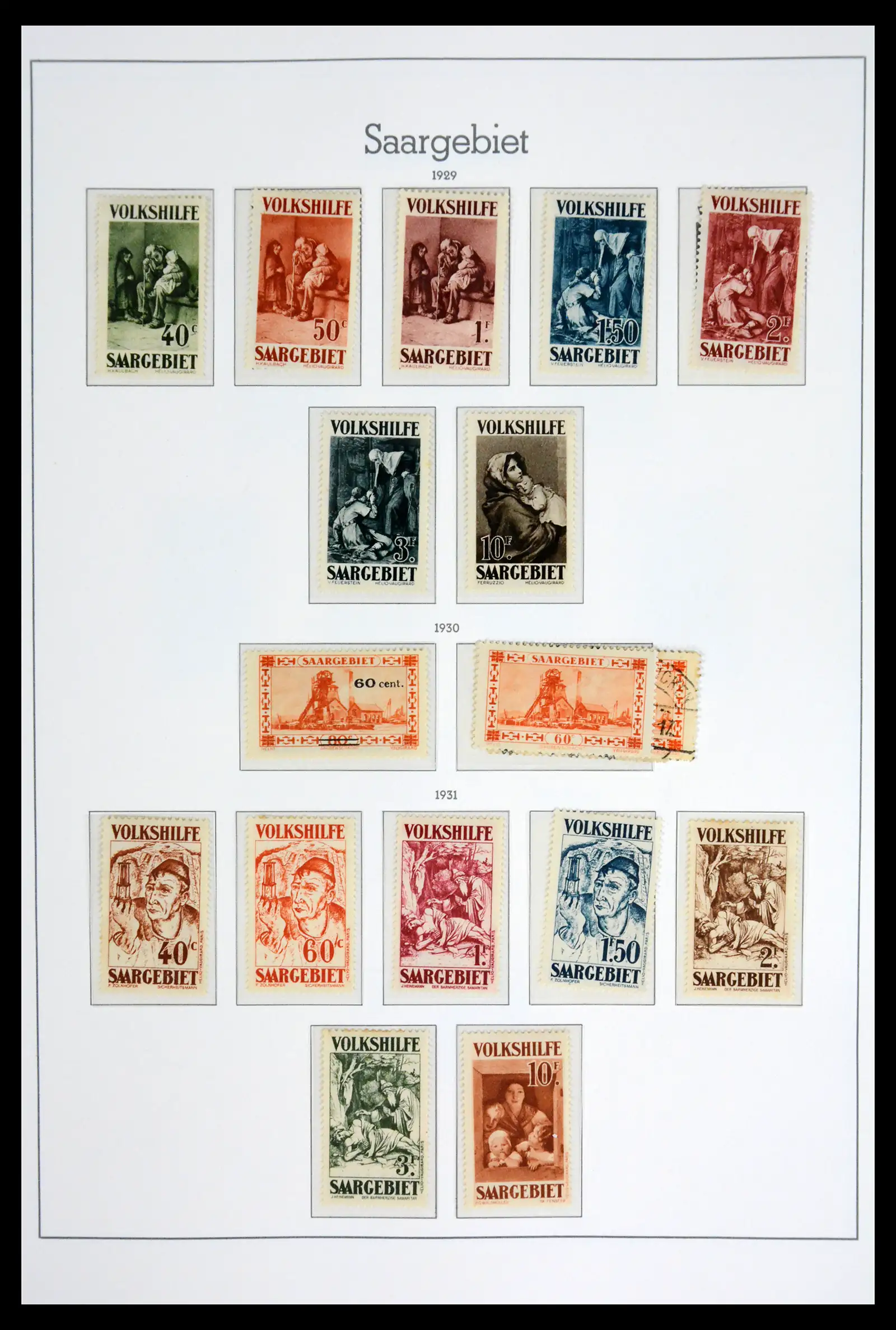 42033 0067 - Stamp collection 42033 German territories 1920-1939.