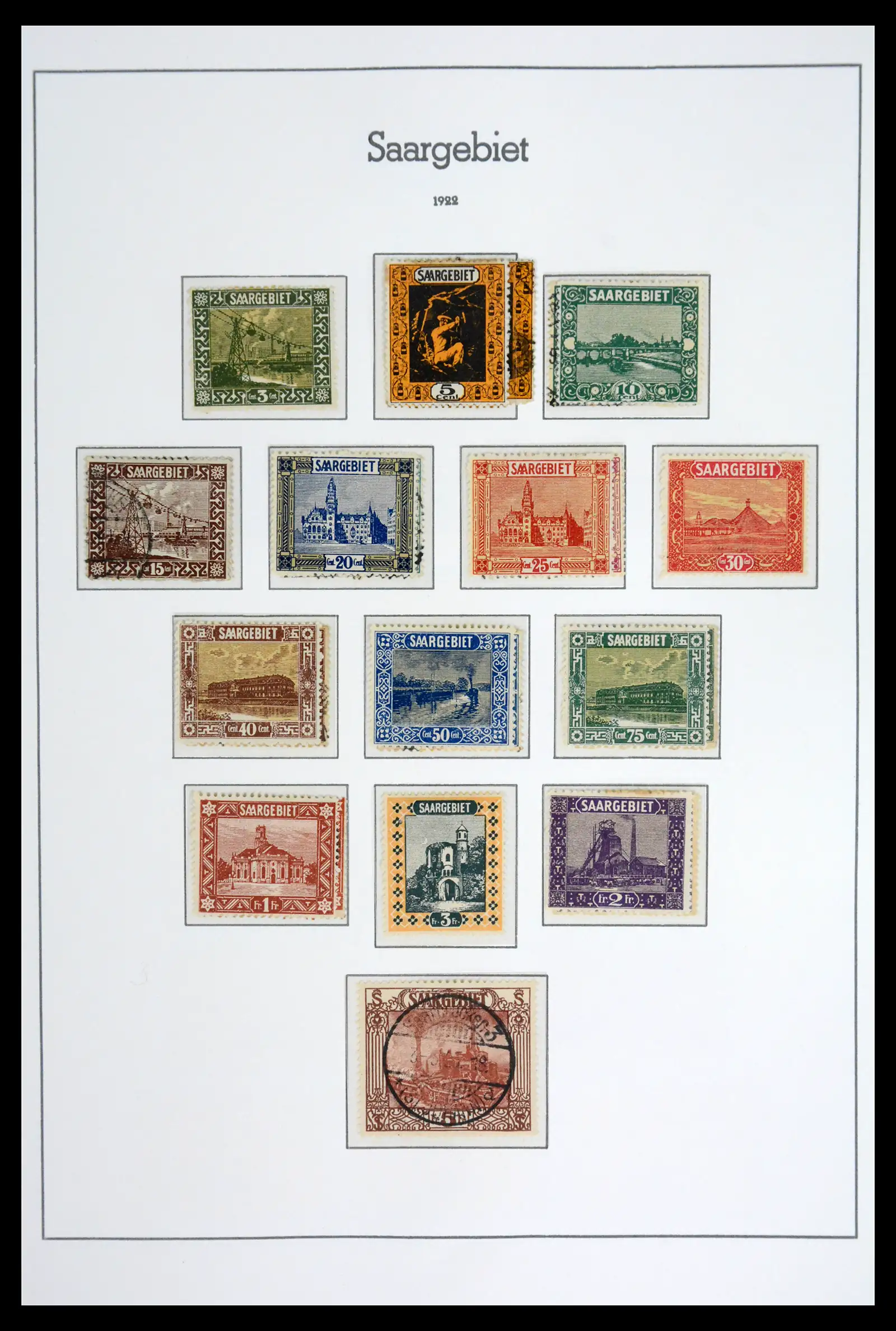 42033 0069 - Stamp collection 42033 German territories 1920-1939.