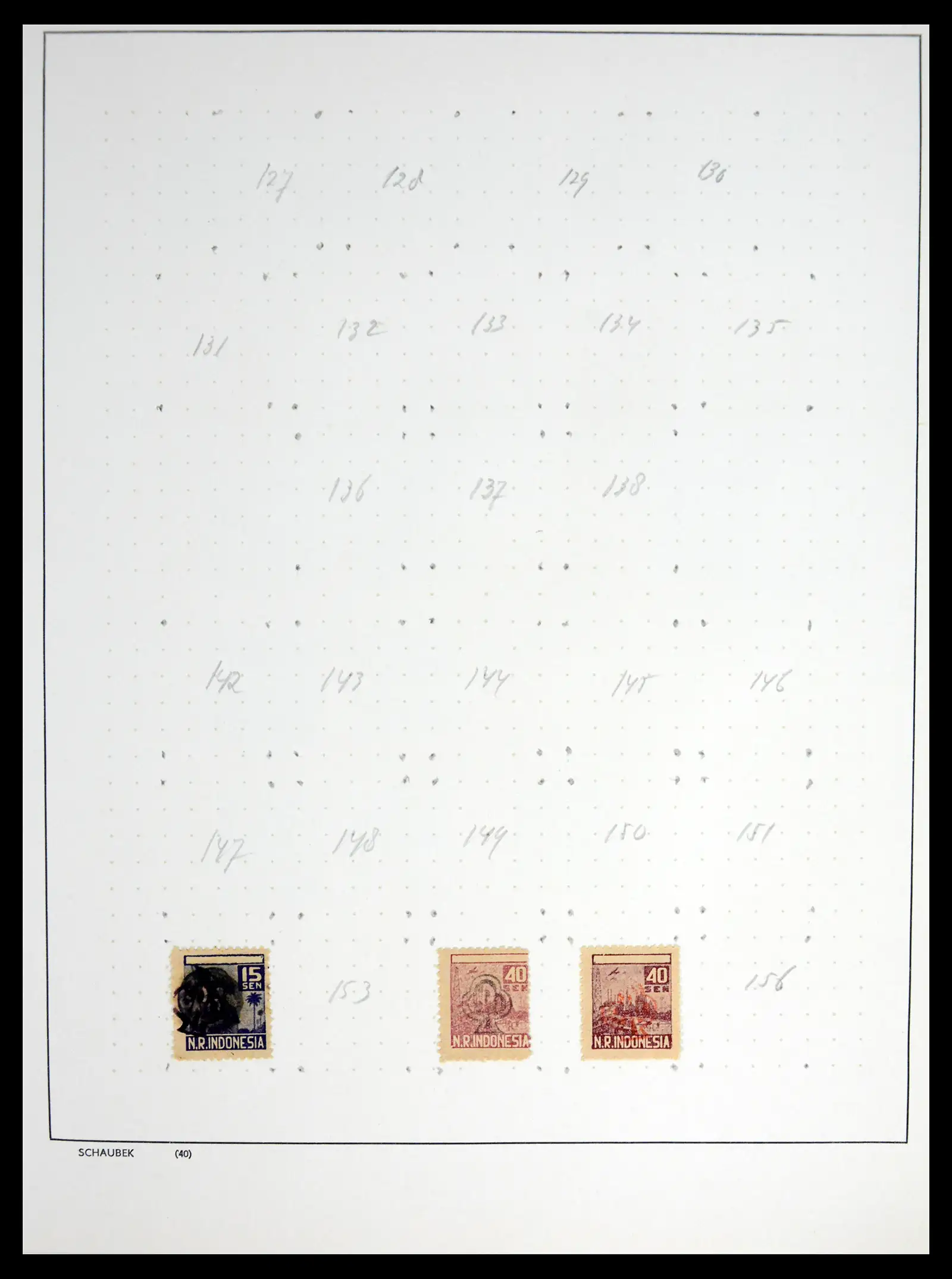 42048 0018 - Postzegelverzameling 42048 Nederlands Indië Japanse bezetting / interim 1842-1948.