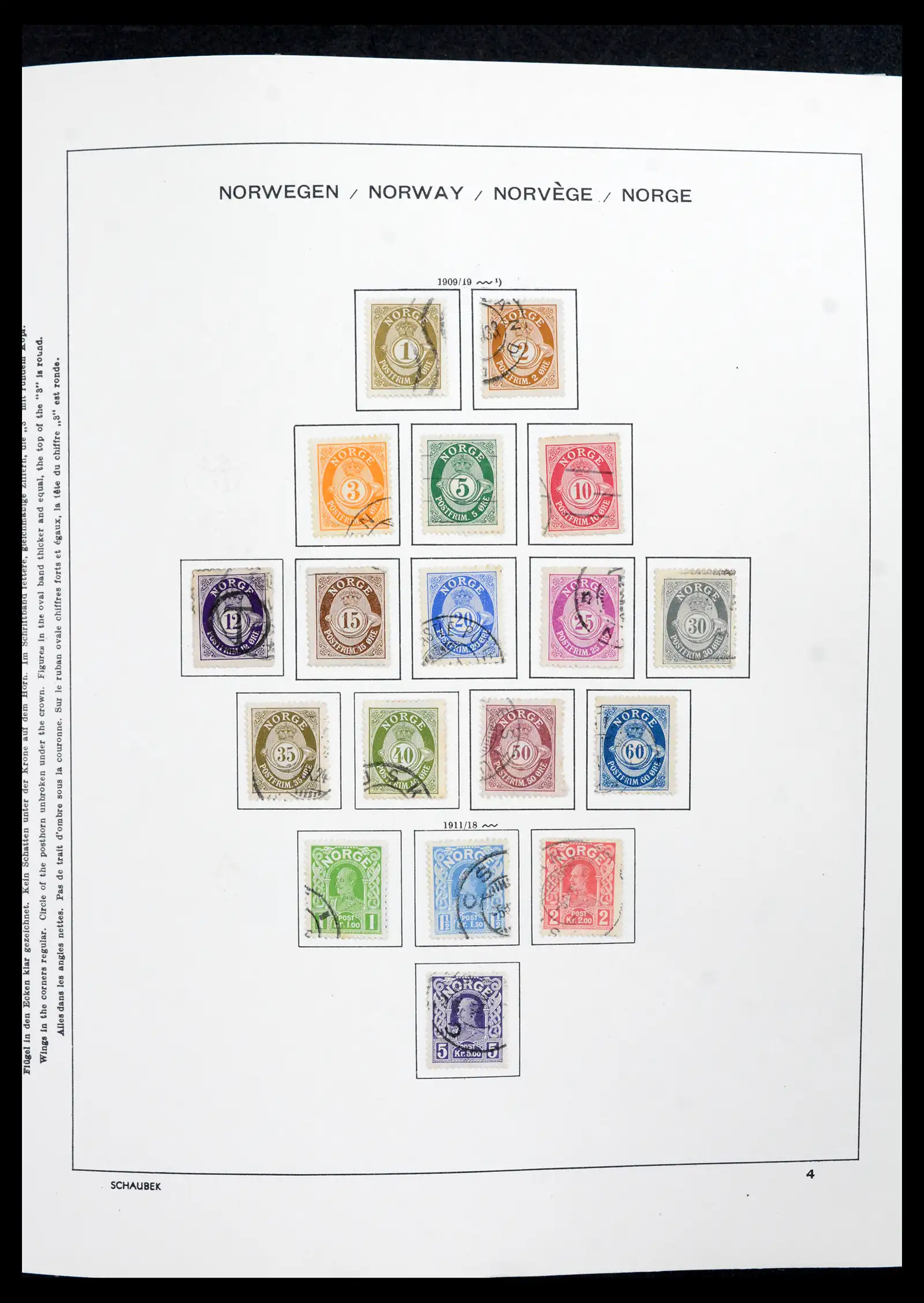 42052 0007 - Postzegelverzameling 42052 Noorwegen 1855-2000.